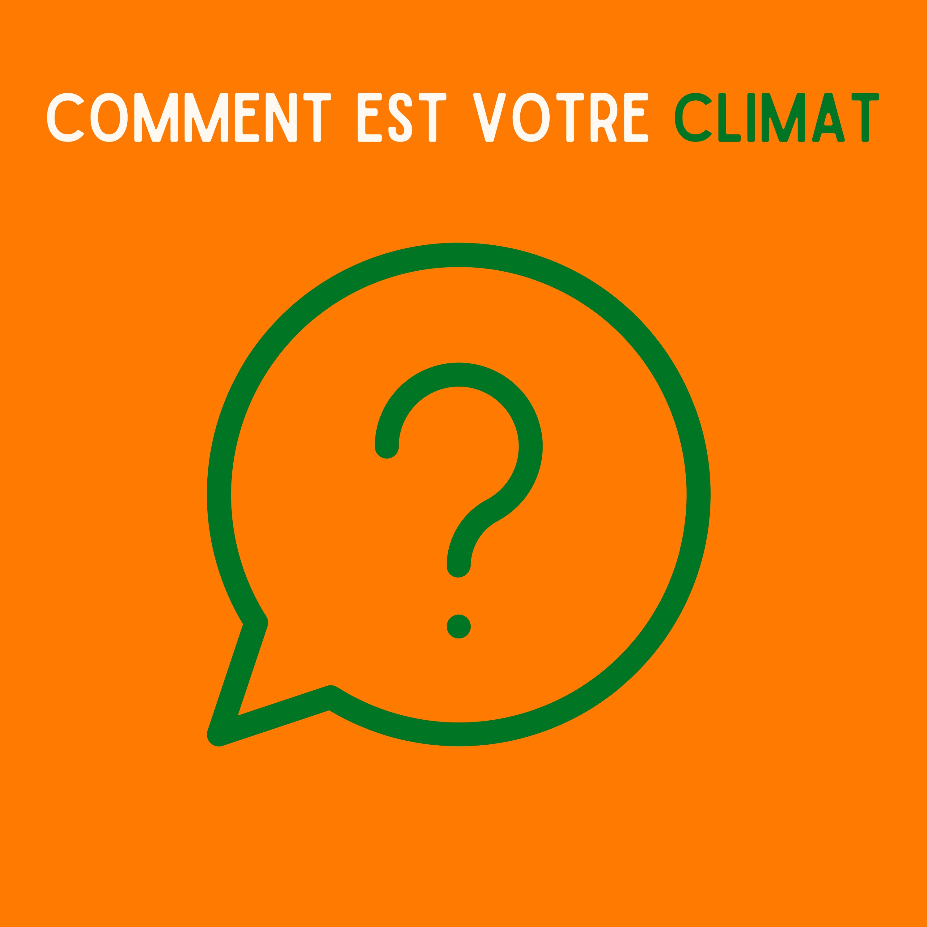 Comment est votre climat ?