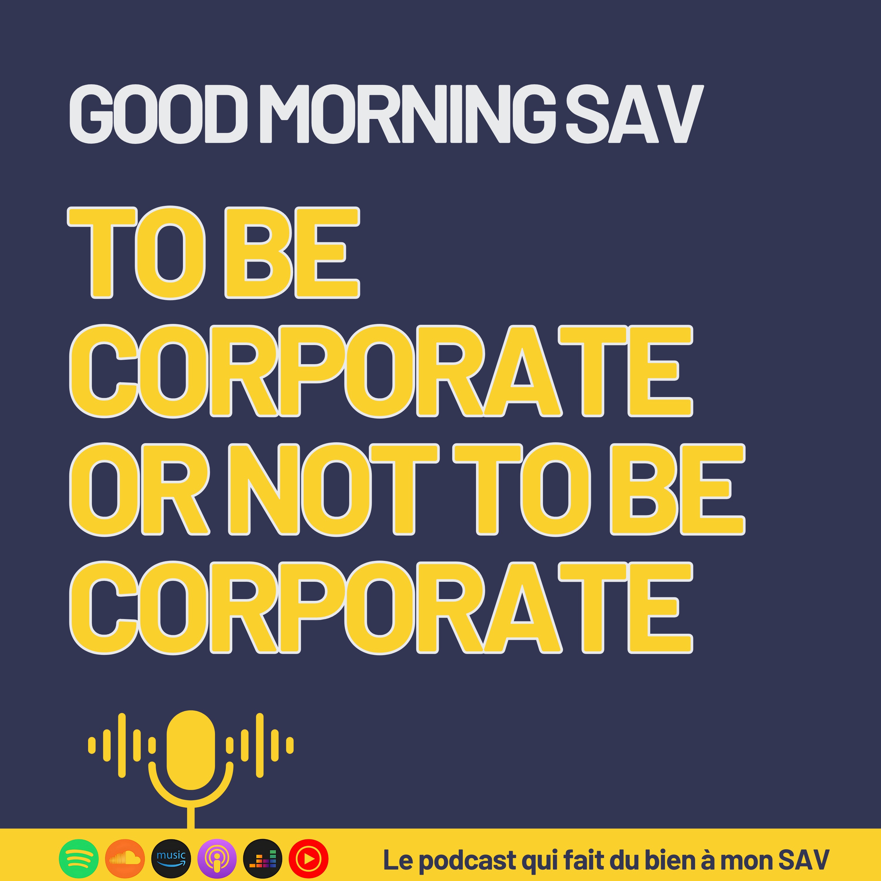 50 - To be corporate or not to be corporate episode artwork