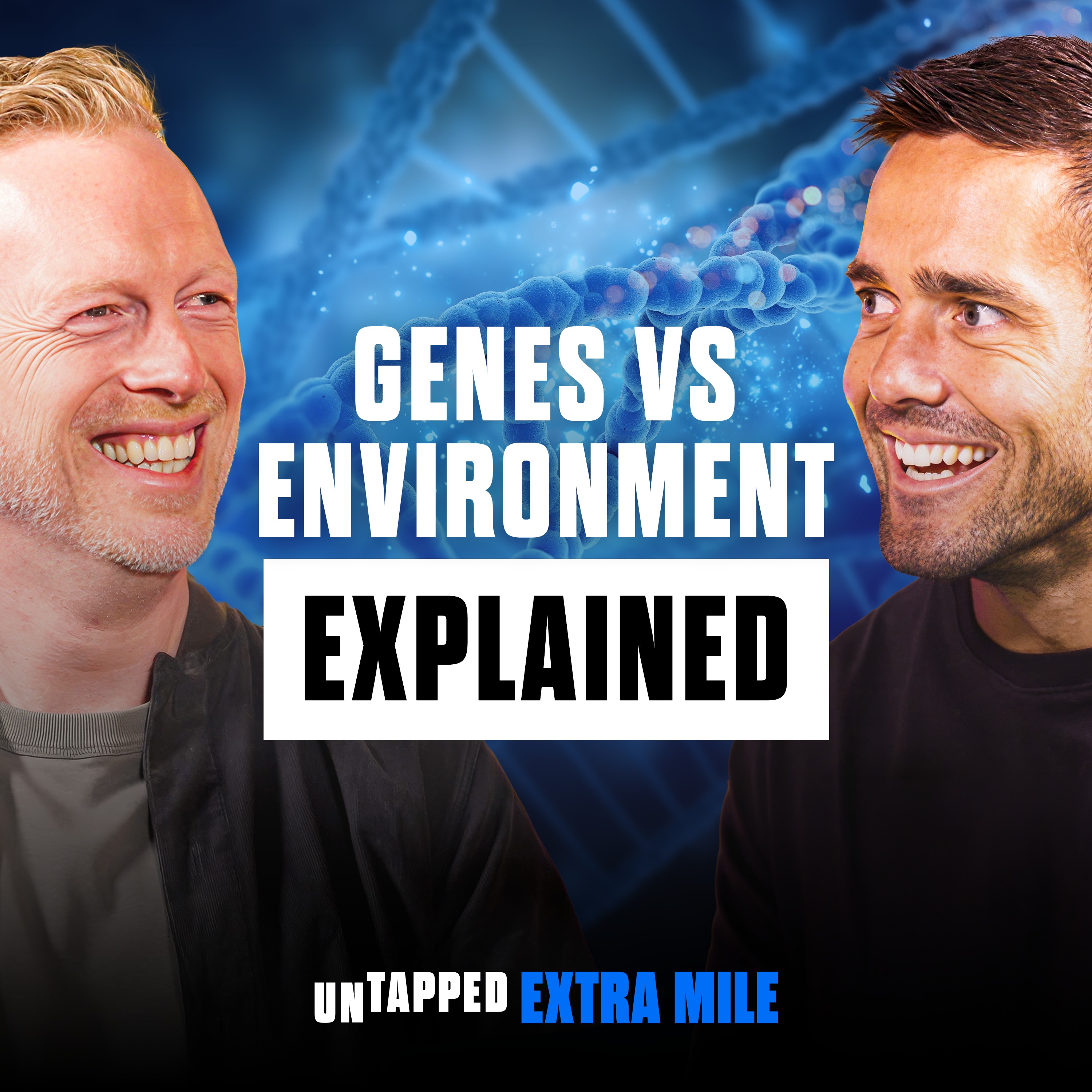 Cover art for the episode "The Genetics Of Great Runners Explained | Extra Mile" from UNTAPPED with Spencer Matthews