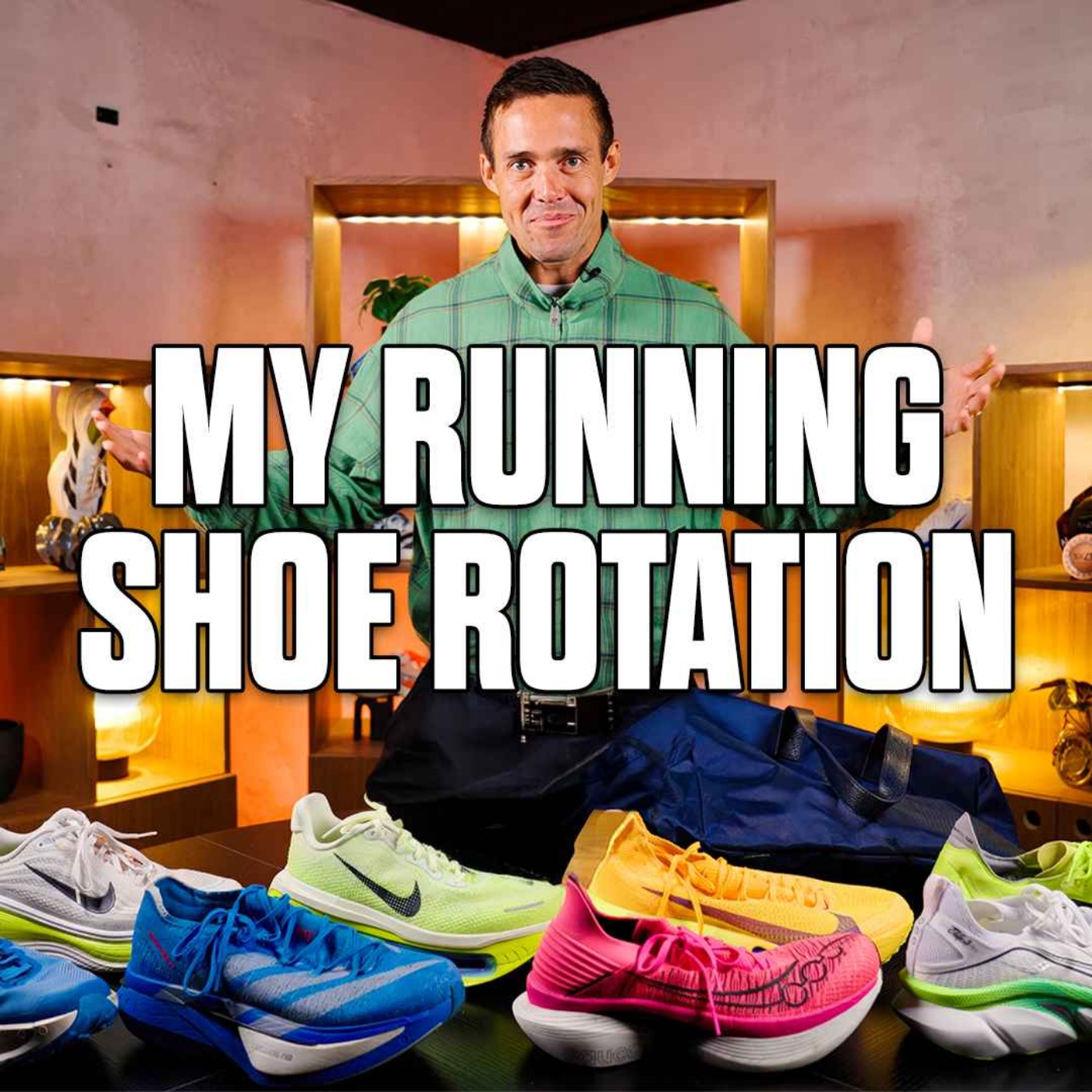 Cover art for the episode "BONUS - My Running Shoe Rotation | Daily, Race Day, & Trail" from UNTAPPED with Spencer Matthews