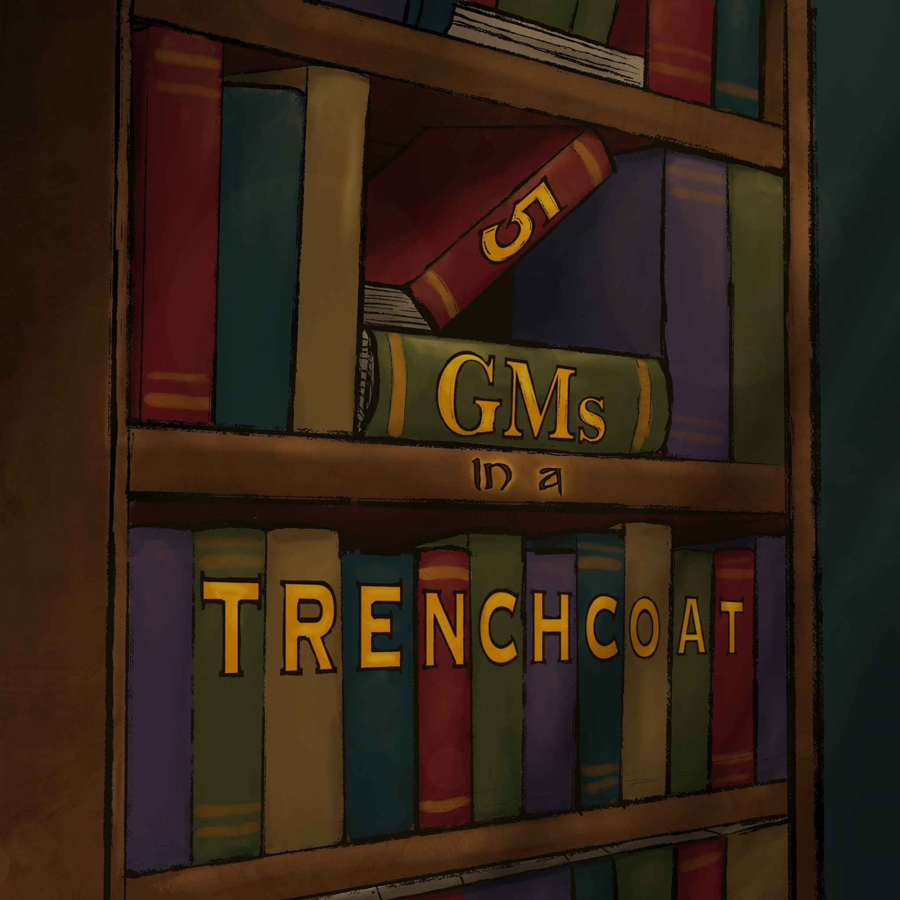 5 GMs in a Trenchcoat Artwork