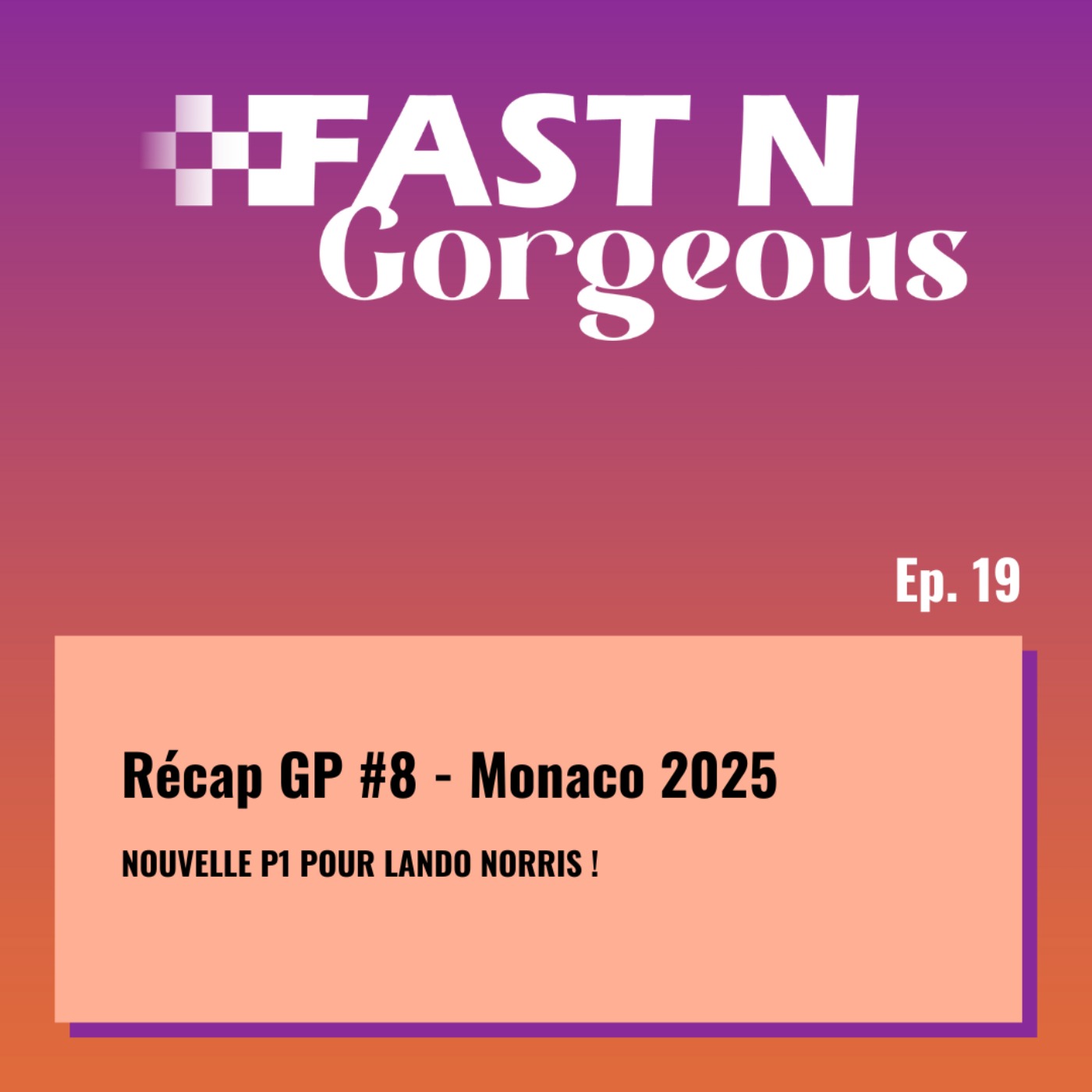 Récap GP #8 - Monaco 2025