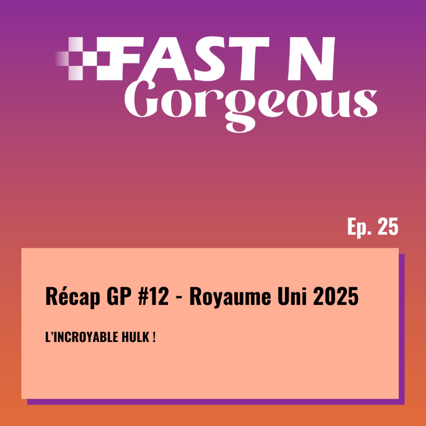 Récap GP #12 - Royaume Uni 2025