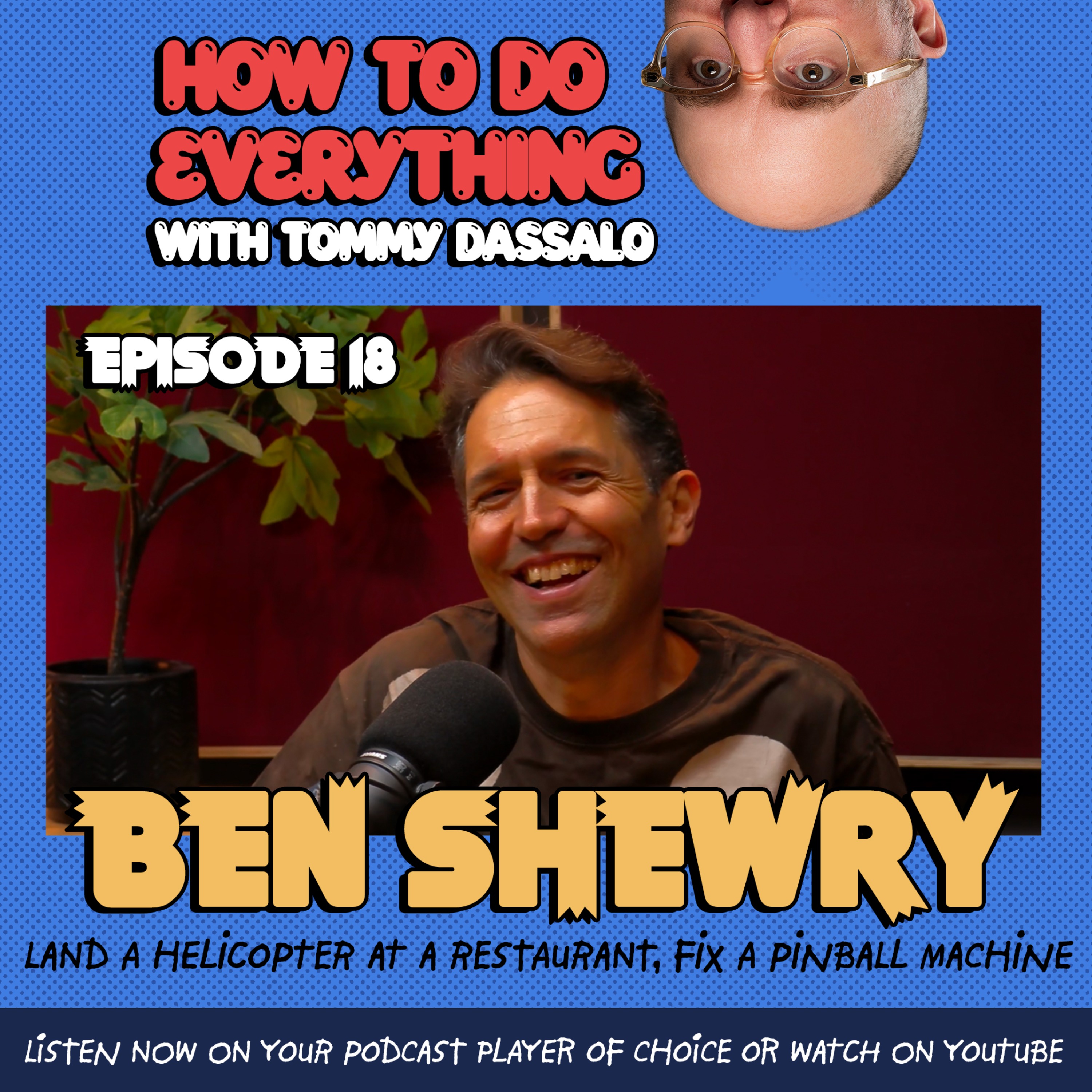 Ben Shewry: Land A Helicopter At A Restaurant, Fix A Pinball Machine