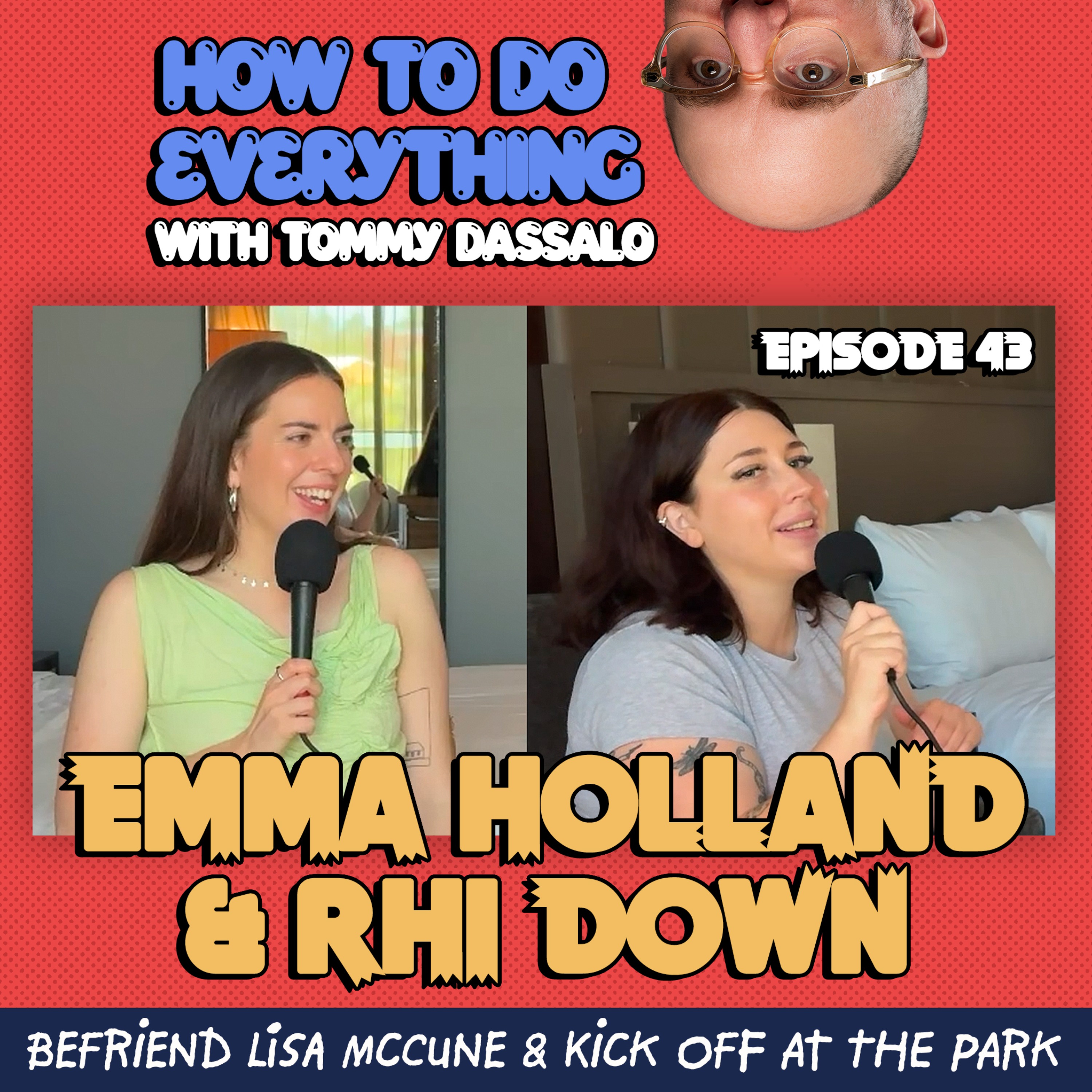 Emma Holland & Rhi Down: Befriend Lisa McCune & Kick Off At The Park  episode artwork