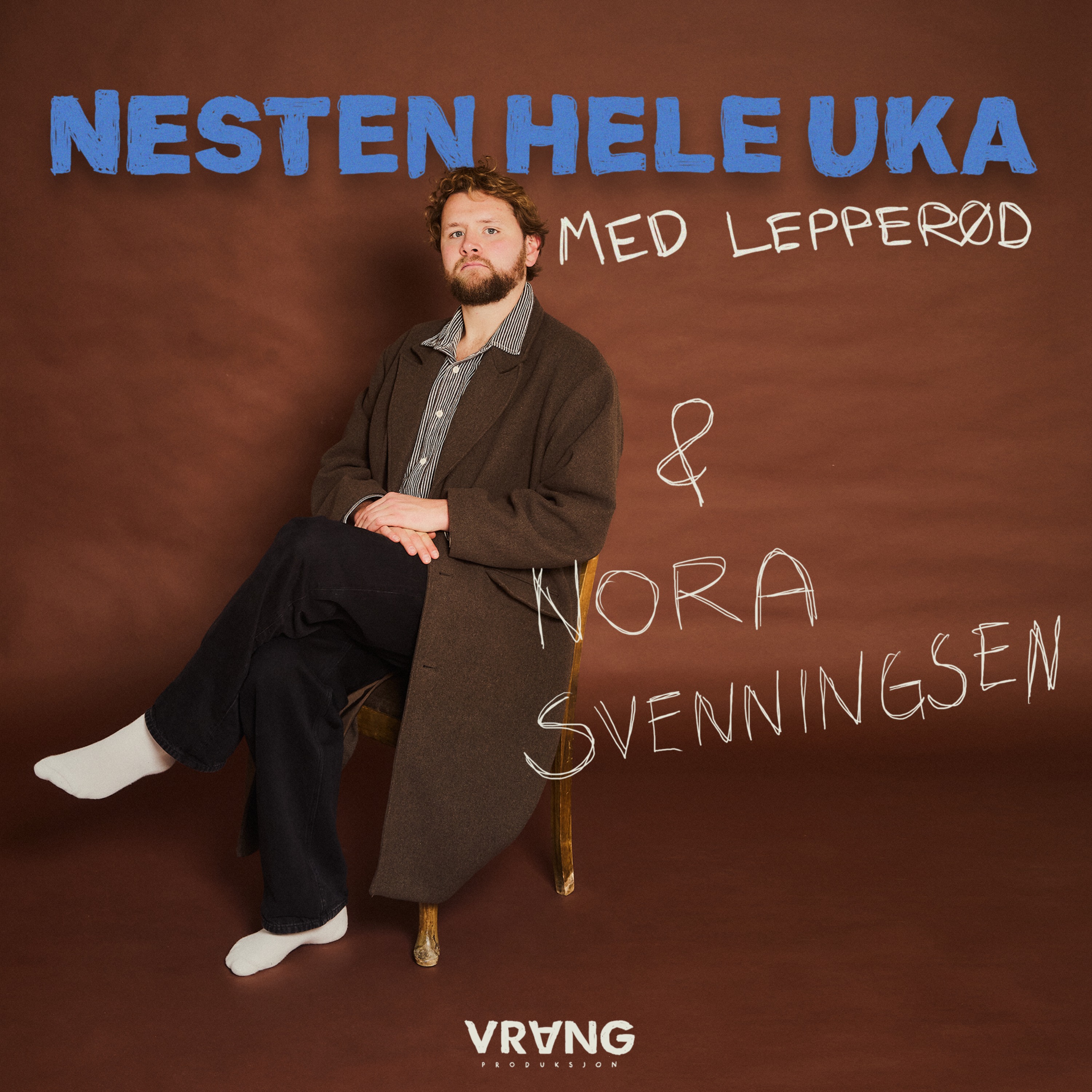 Nesten hele uka med Lepperød cover image