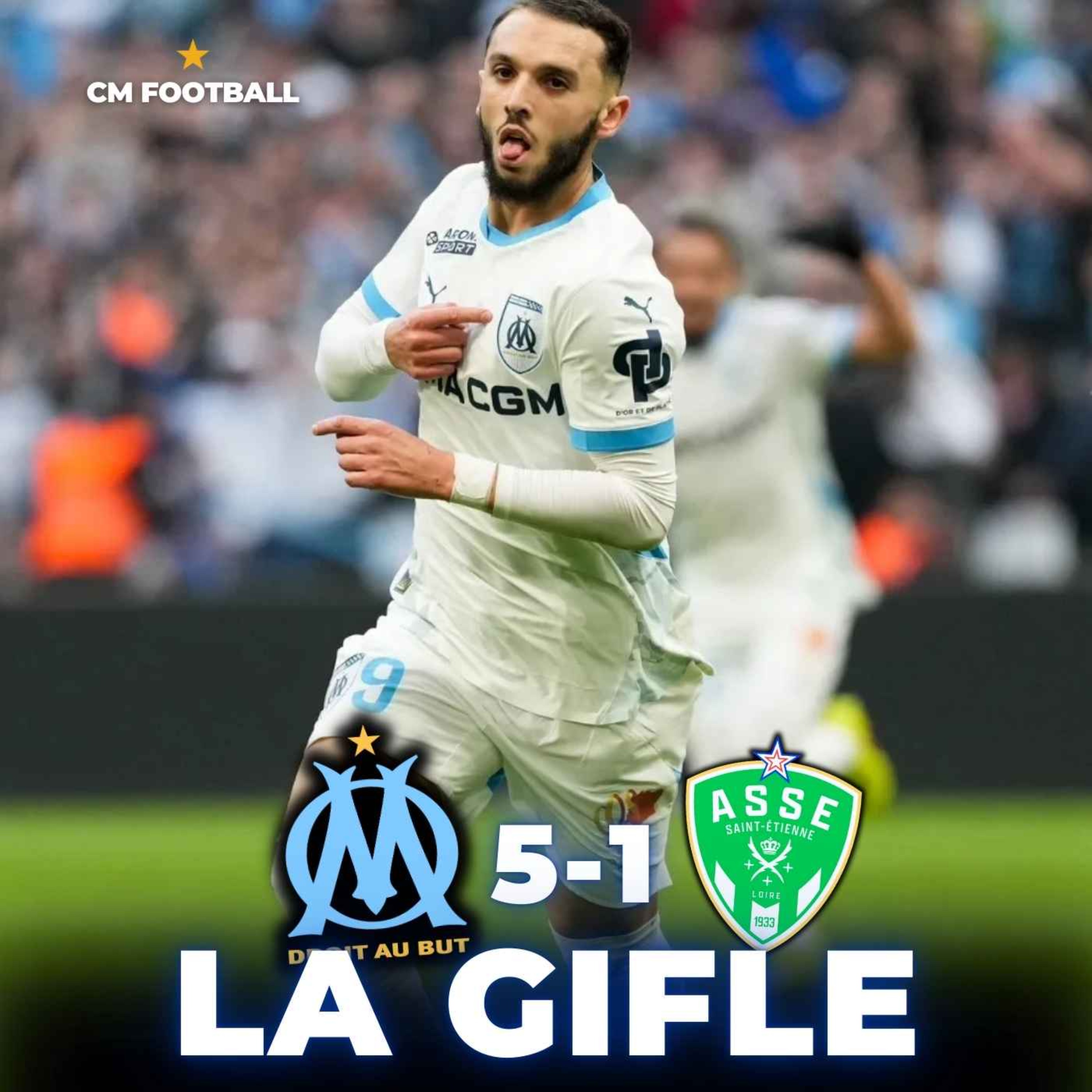 🔥 GOUIRI GREENWOOD ET L'OM DÉTRUISENT SAINT ETIENNE 5-1 !!! LE KIFF