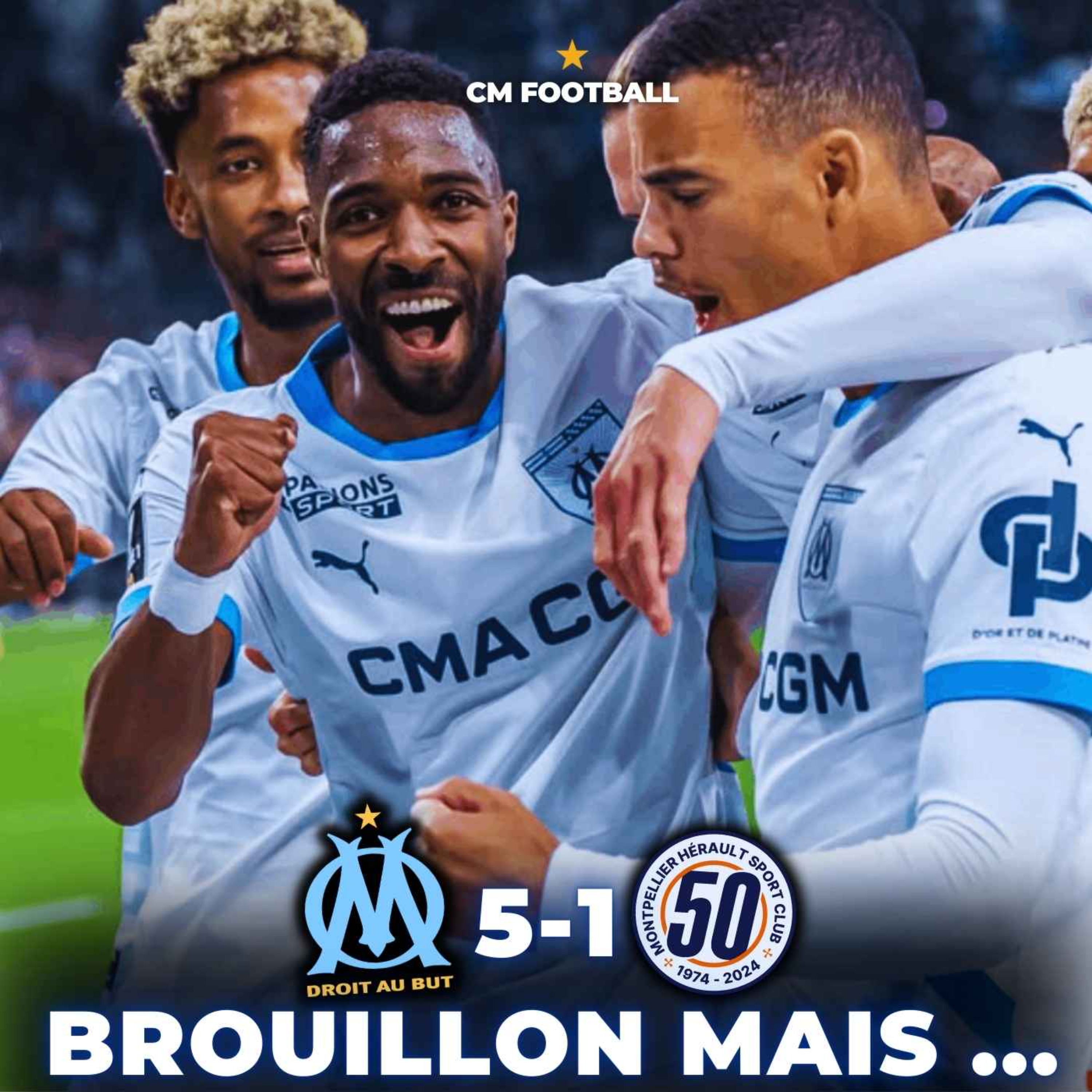 🔥 Un OM poussif éclate MONTPELLIER 5-1 ! GREENWOOD HOMME DU MATCH