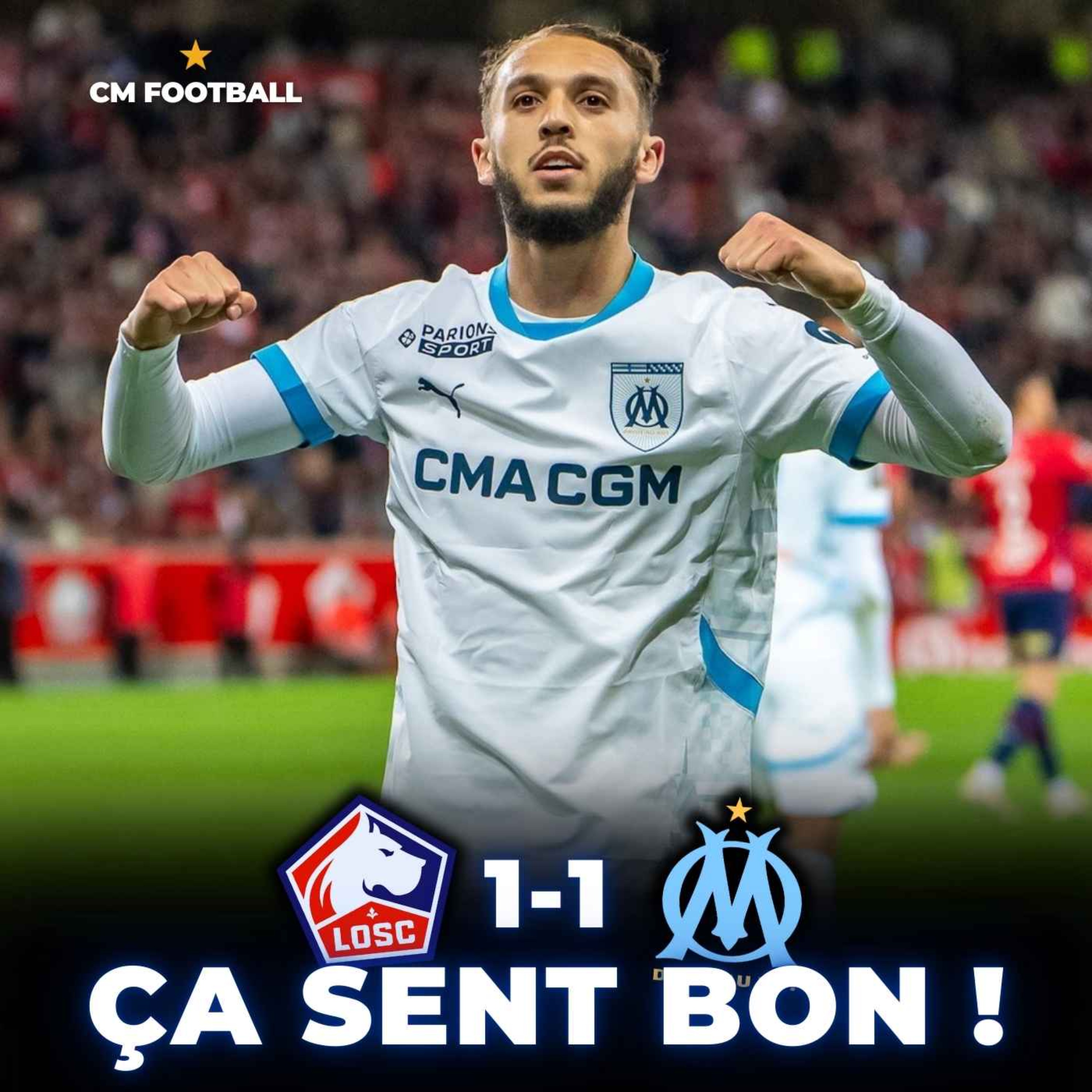 😈 LILLE - OM 1-1 : FRUSTRANT OU ENCOURAGEANT ? La LDC se rapproche