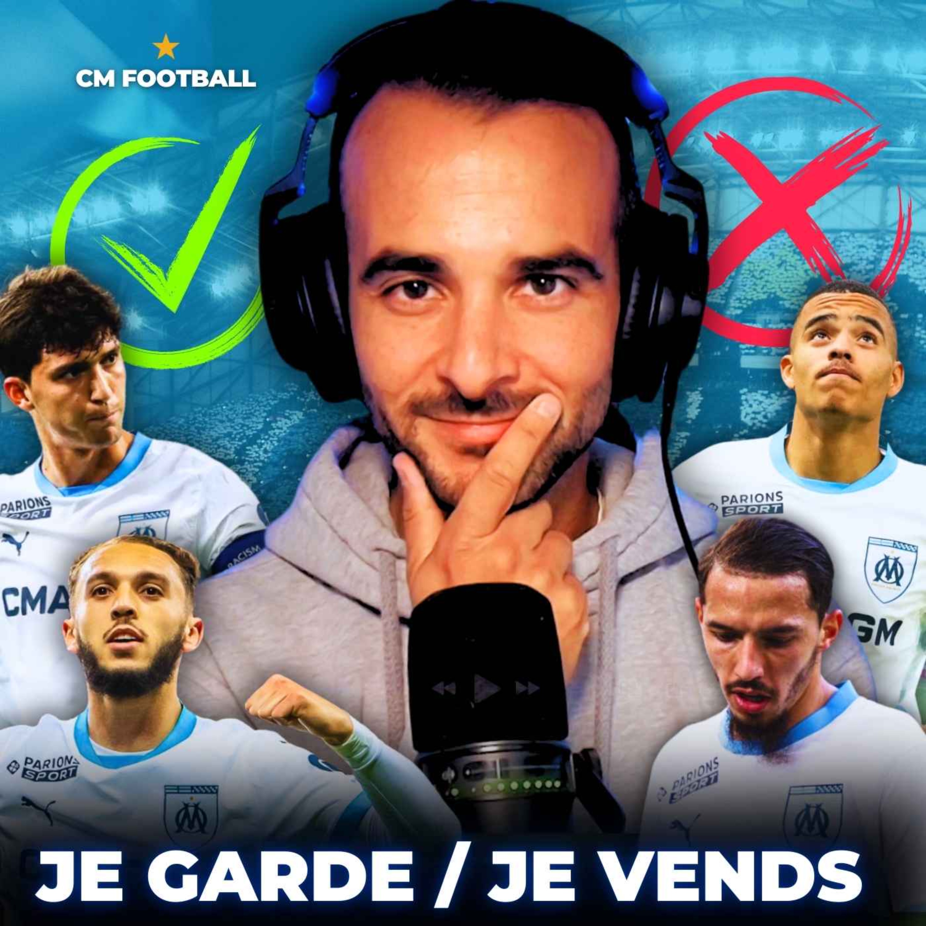 🔥 OM MERCATO LIVE : JE GARDE / JE VENDS !!!