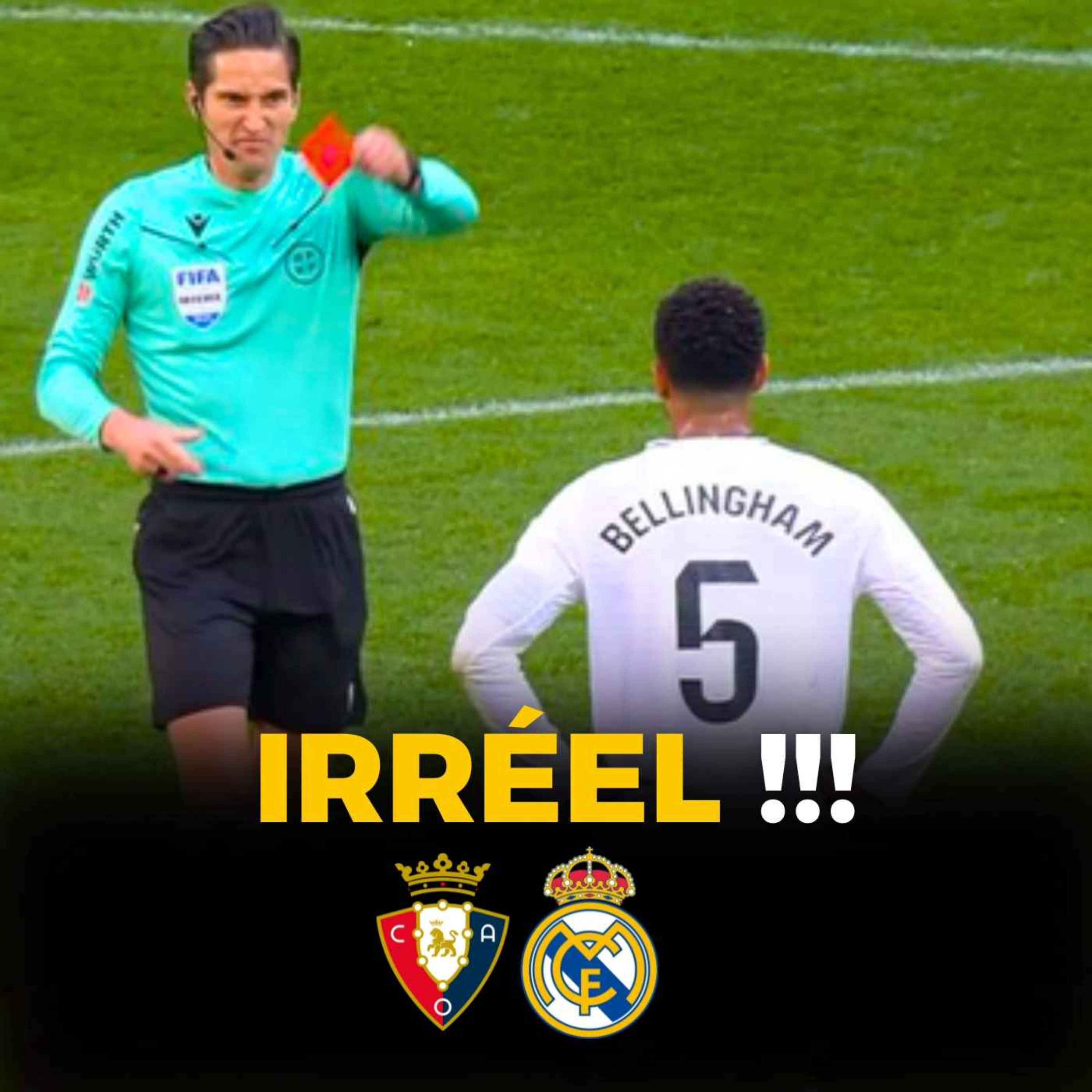 🤡 IRRÉEL ! L'ARBITRE A VOLÉ LE REAL !! (Osasuna 1-1 Real Madrid )