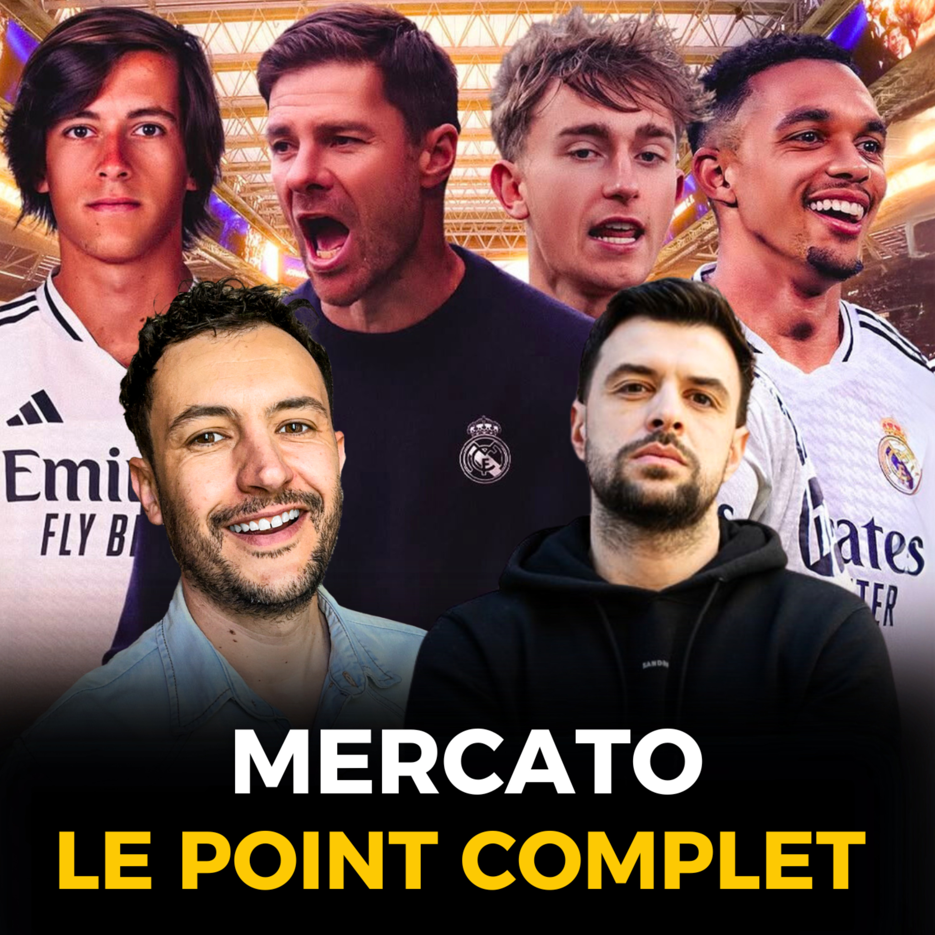 🔥LE POINT COMPLET SUR LE MERCATO DU REAL (CARRERAS, CHERKI, WIRTZ...)