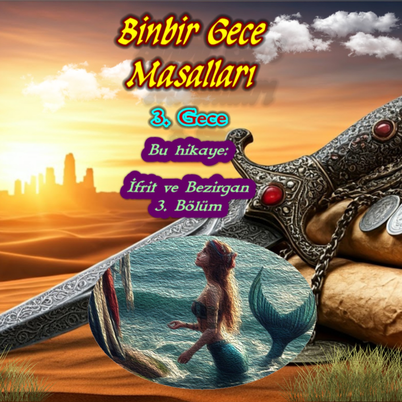 3. Gece - 1001 Gece Masallar-İfrit ve Bezirgan - Bölüm-3 episode artwork