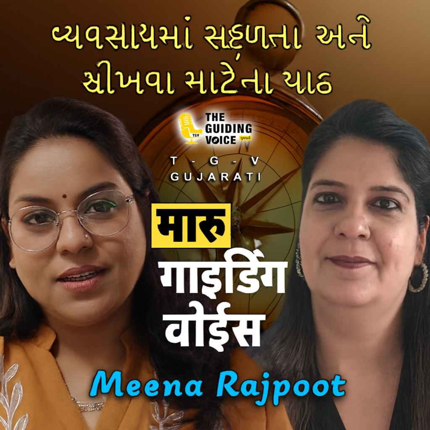 વ્યવસાયમાં સફળતા અને શીખવા માટેના પાઠ | #TGVgujarati   #meenarajpoot  #desipodcast #motivation episode artwork