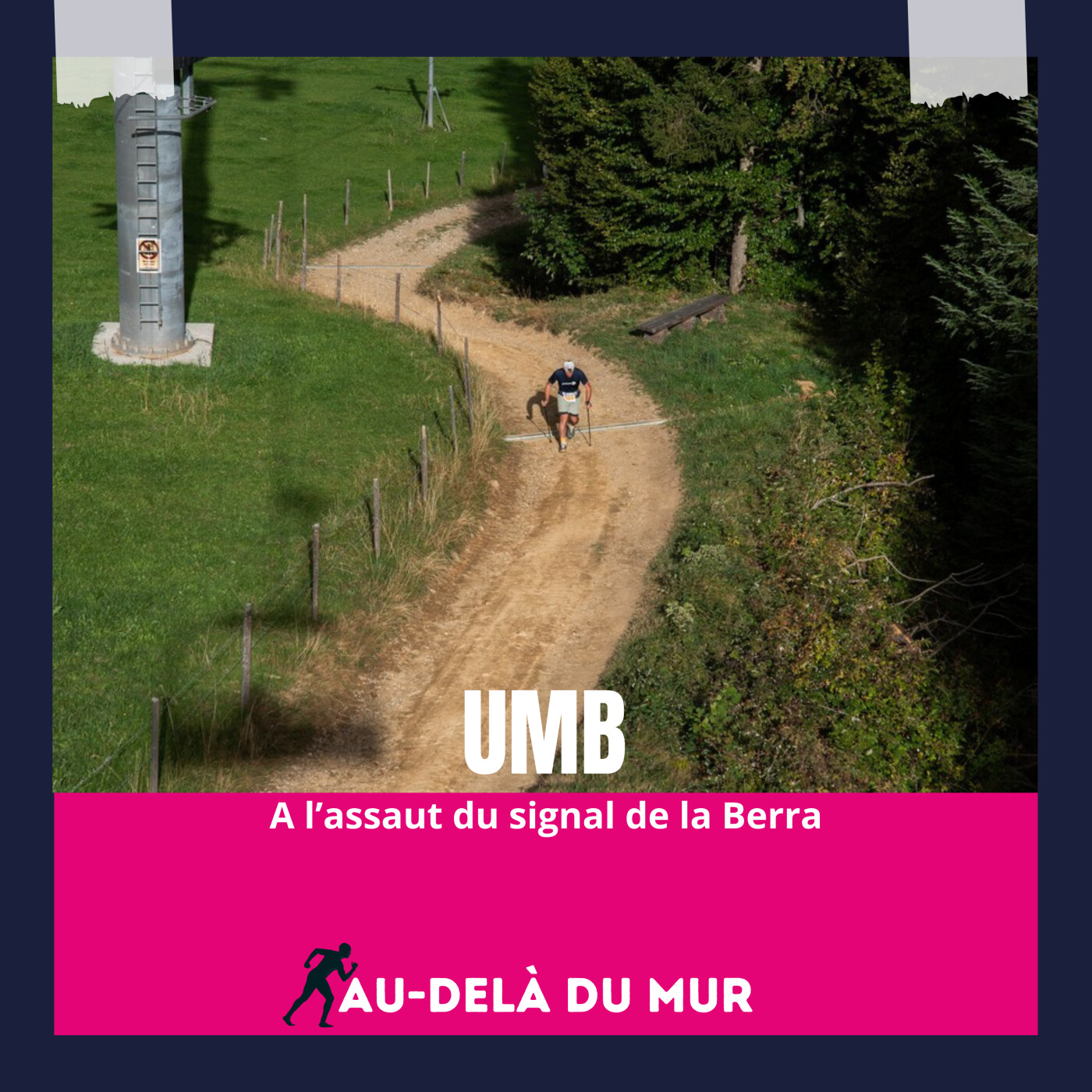 Au-delà du mur - progresse en course à pied