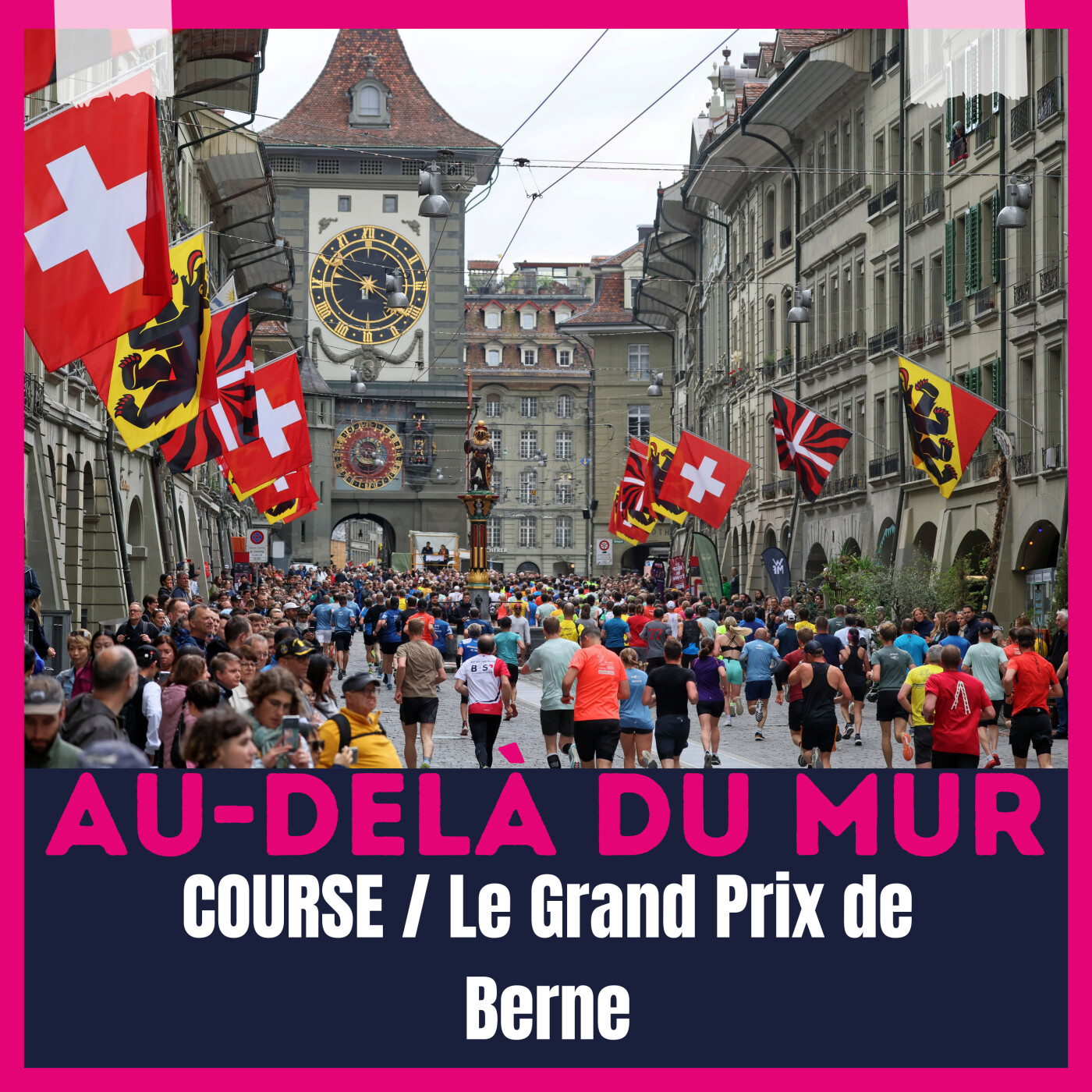 Au-delà du mur - progresse en course à pied