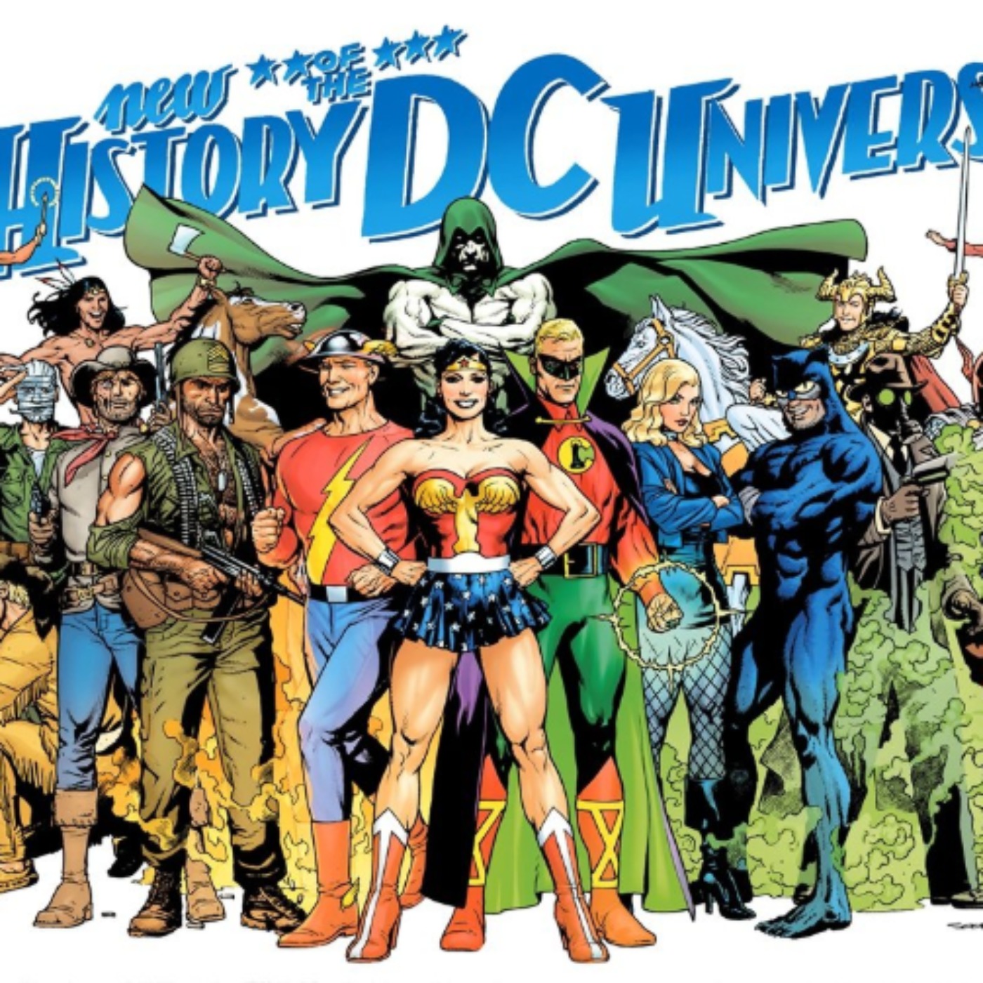 THE NEW HISTORY OF THE DC UNIVERSE Will Condense 90 Years into One Master Timeline