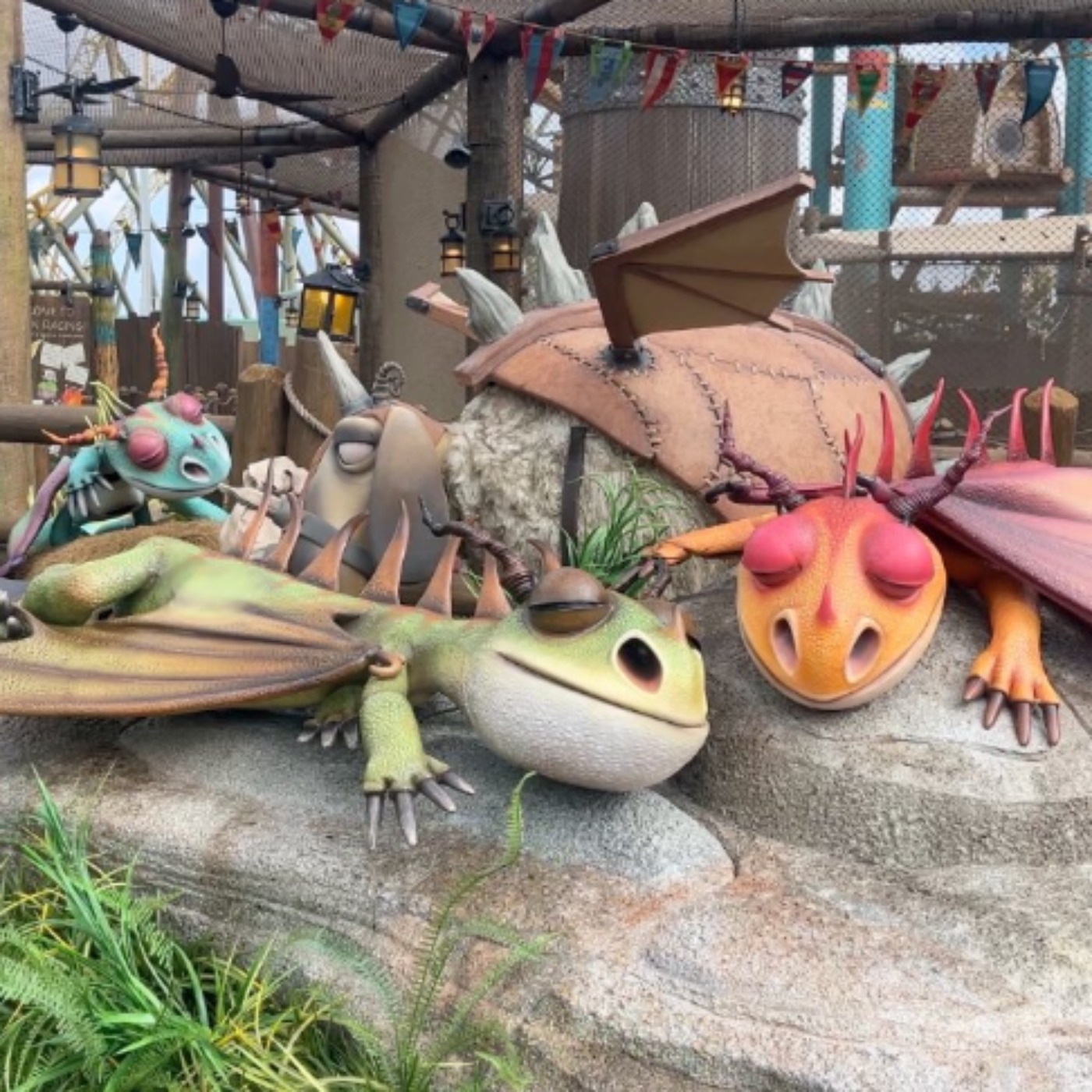Universal Epic Universe’s Isle of Berk Is a Dragon Animatronic Wonderland