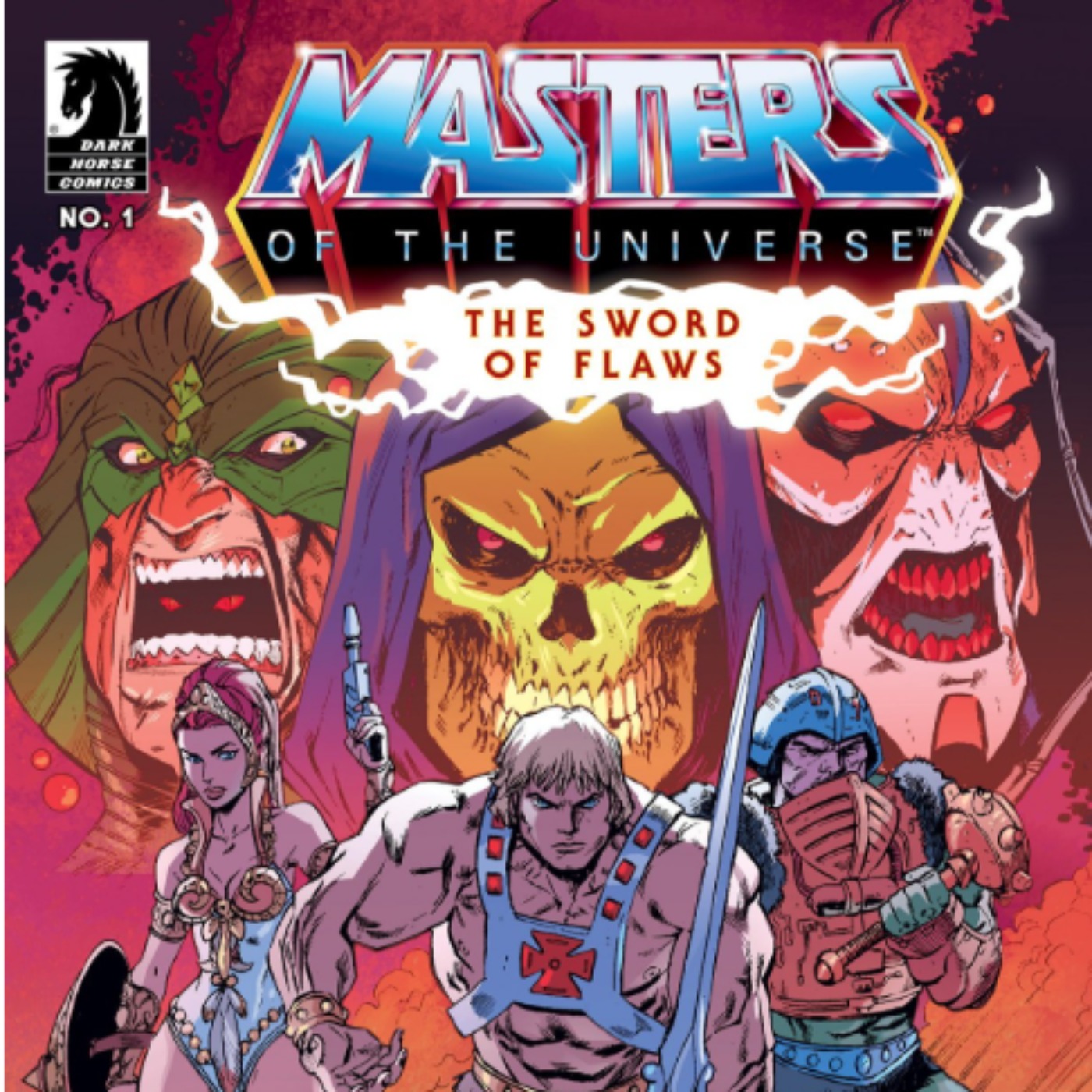 First Artwork from MASTERS OF THE UNIVERSE: THE SWORD OF FLAWS Shows Eternia in Peril (Exclusive)