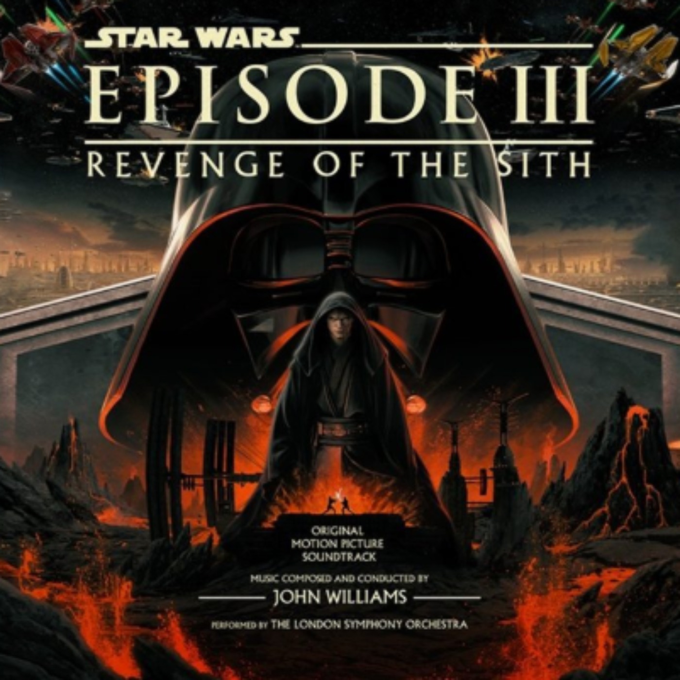 John Williams’ REVENGE OF THE SITH Score Gets a Re-Release on Lava-Colored Vinyl