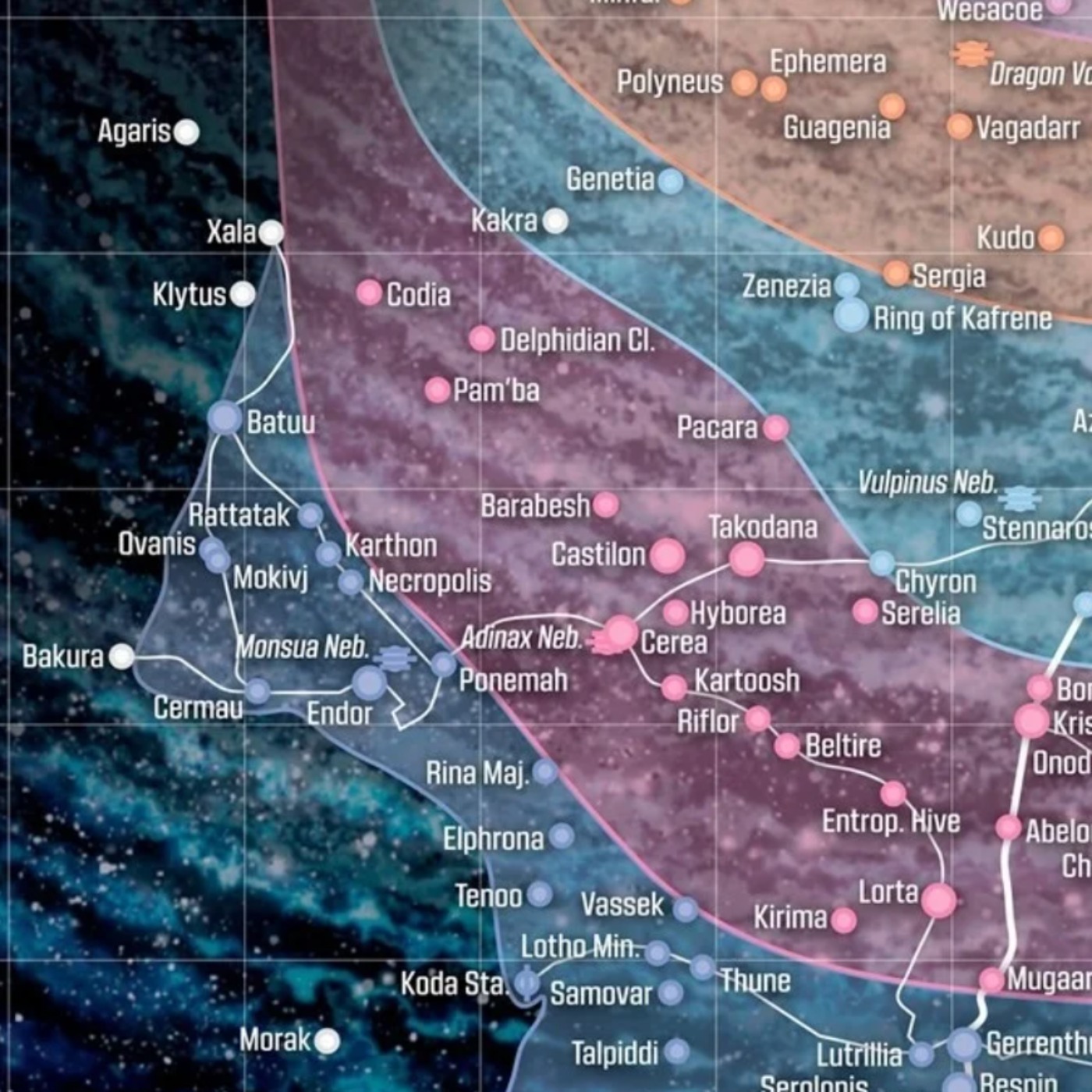 Lucasfilm’s Updated STAR WARS Map Lets You Travel to the Galaxy Far, Far Way
