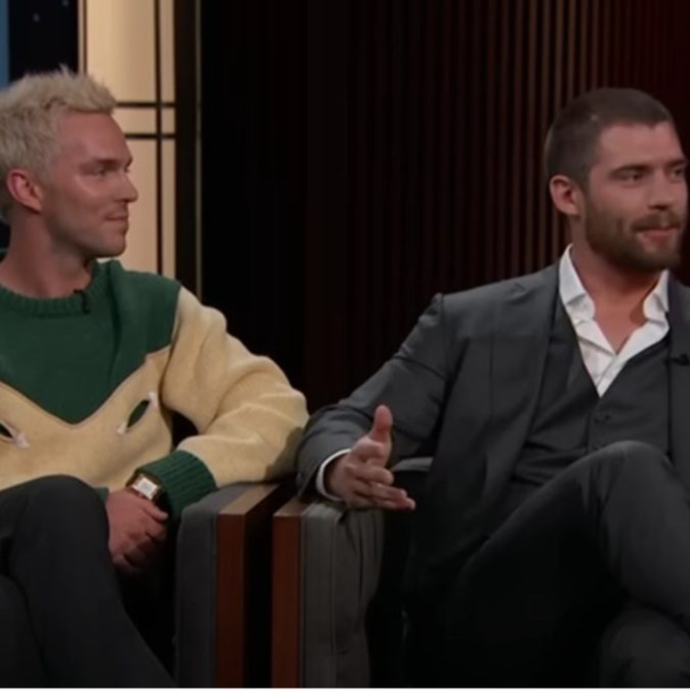Nicholas Hoult and David Corenswet on Both Auditioning to Play Superman