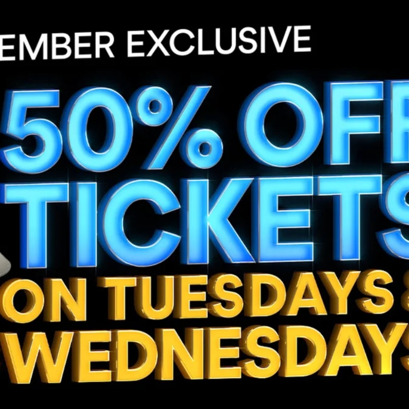AMC Theaters Will Have Half Off Tickets on Both Tuesday and Wednesday