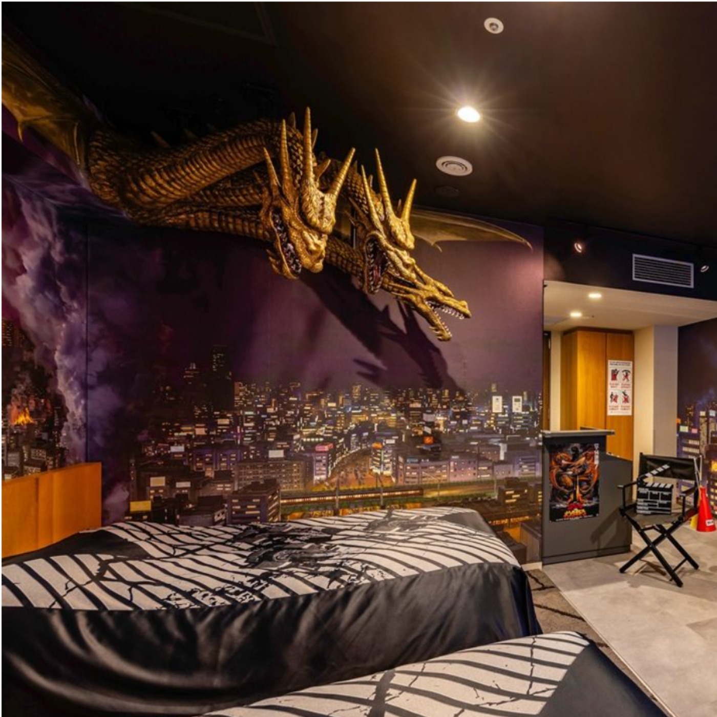 Japanese Hotel Opens Interactive Godzilla vs. King Ghidorah Room
