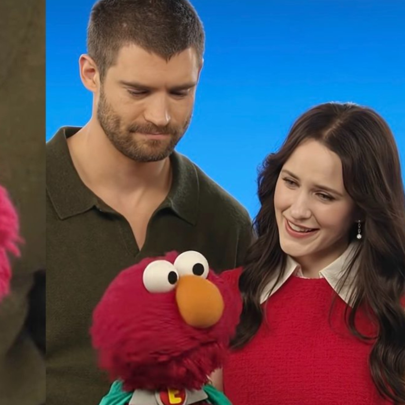 Elmo Meets SUPERMAN David Corenswet in Purest Team-Up Ever