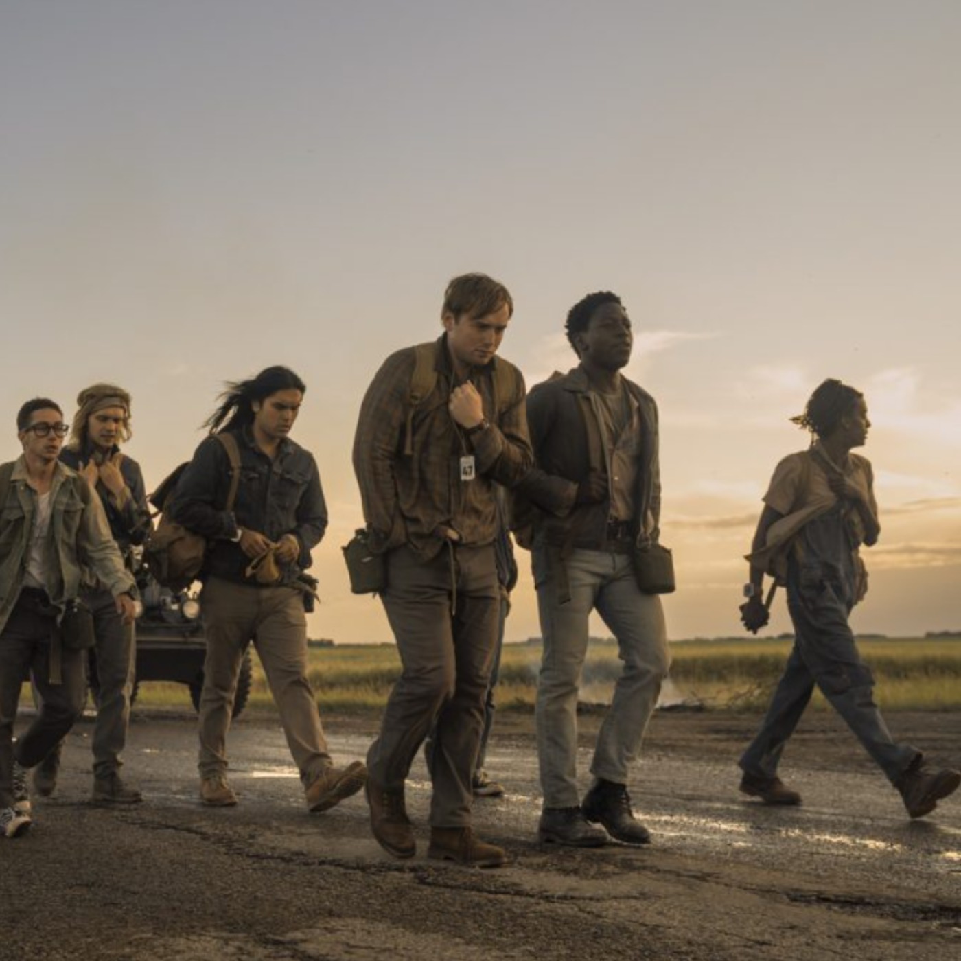 THE LONG WALK Exclusive Image Reveals the Quiet Terror Lurking in this Stephen King Movie