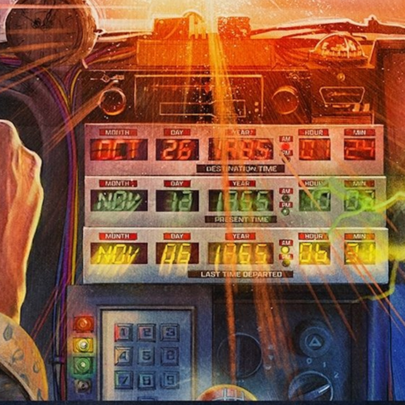 BACK TO THE FUTURE’s Special 4DX Screening Gets Its Own Rad Poster