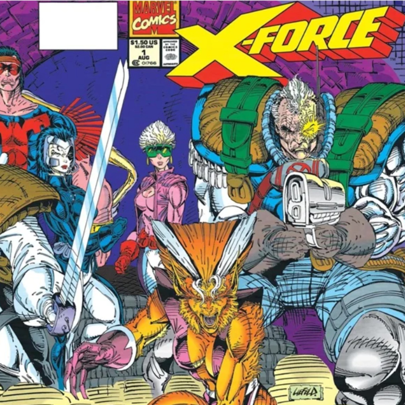 The Marvel Comics History of X-MEN ’97’s X-Force episode artwork