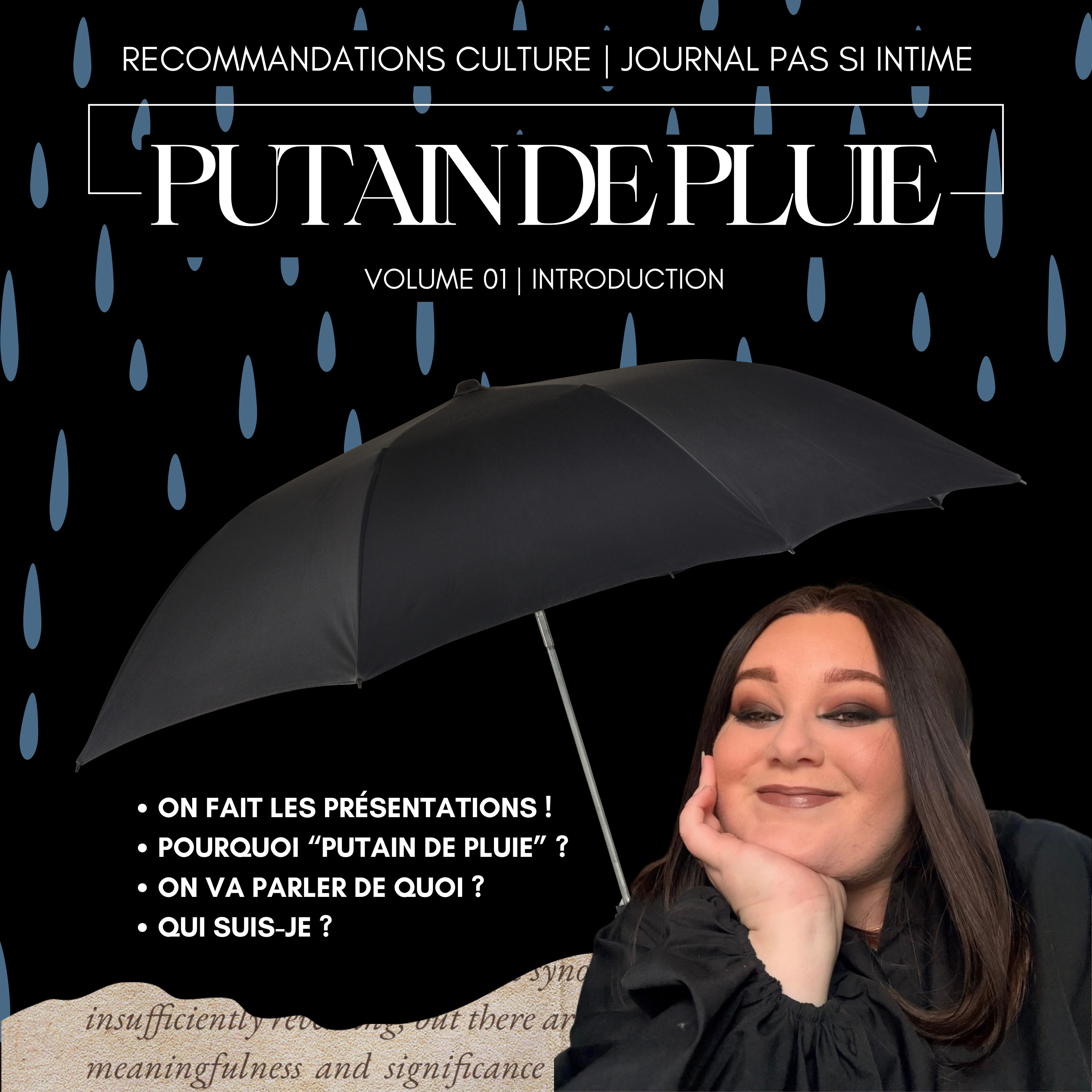 PUTAIN DE PLUIE