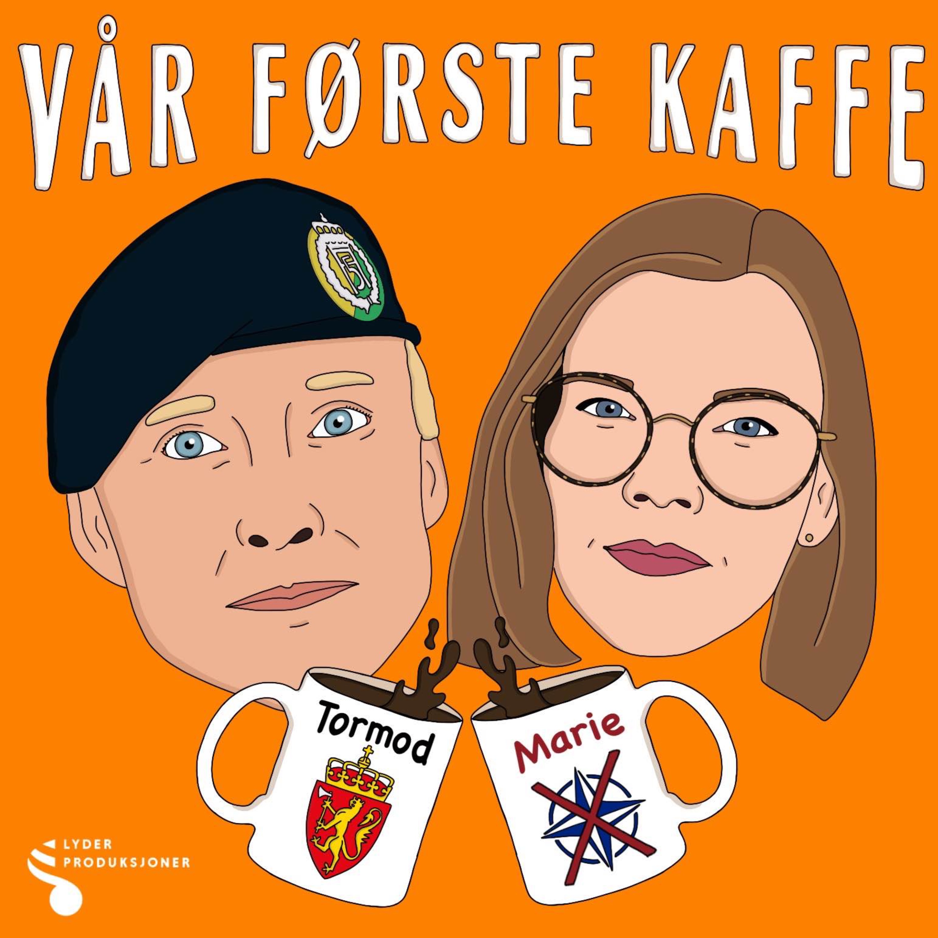 Vår første kaffe