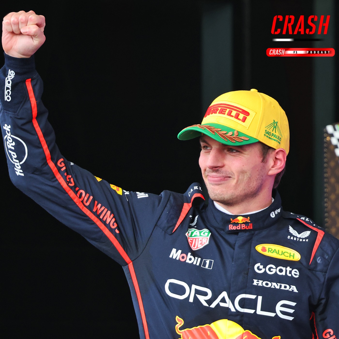 Lando Norris' clean sweep and a Max Verstappen masterclass in Brazil | Crash F1 podcast episode artwork