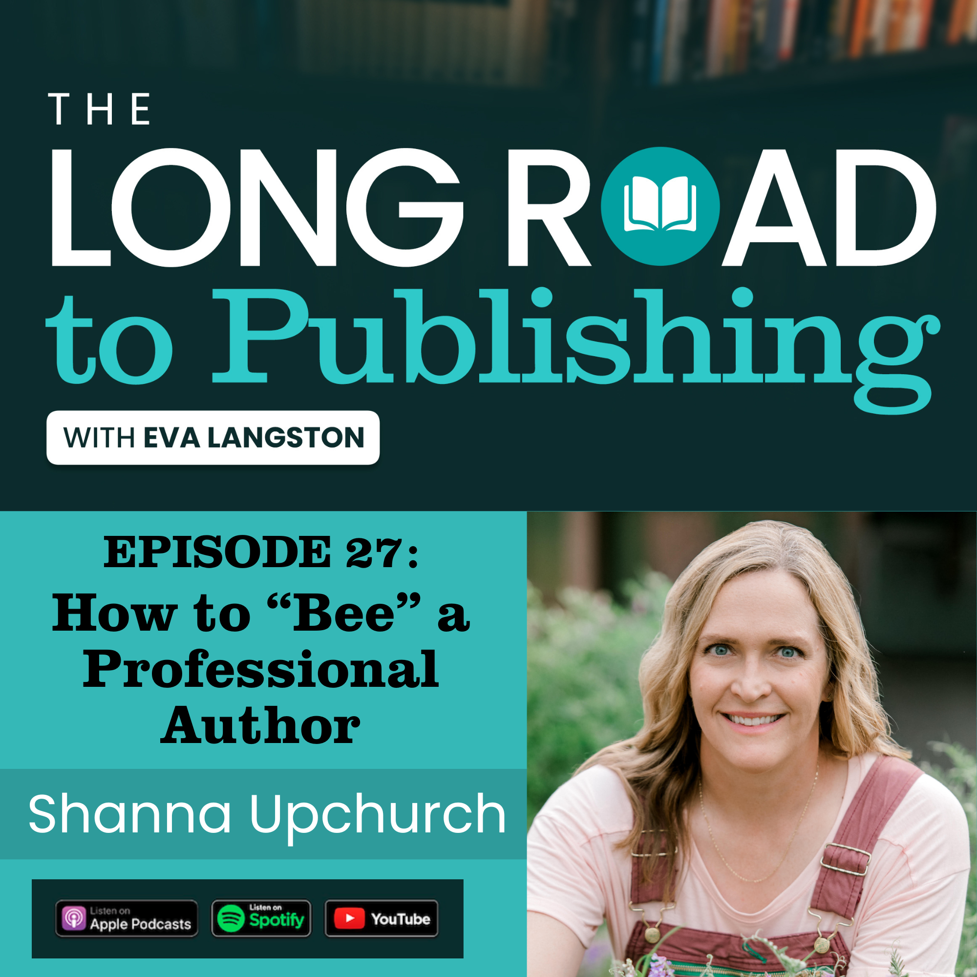 How to "Bee" A Professional Author episode artwork
