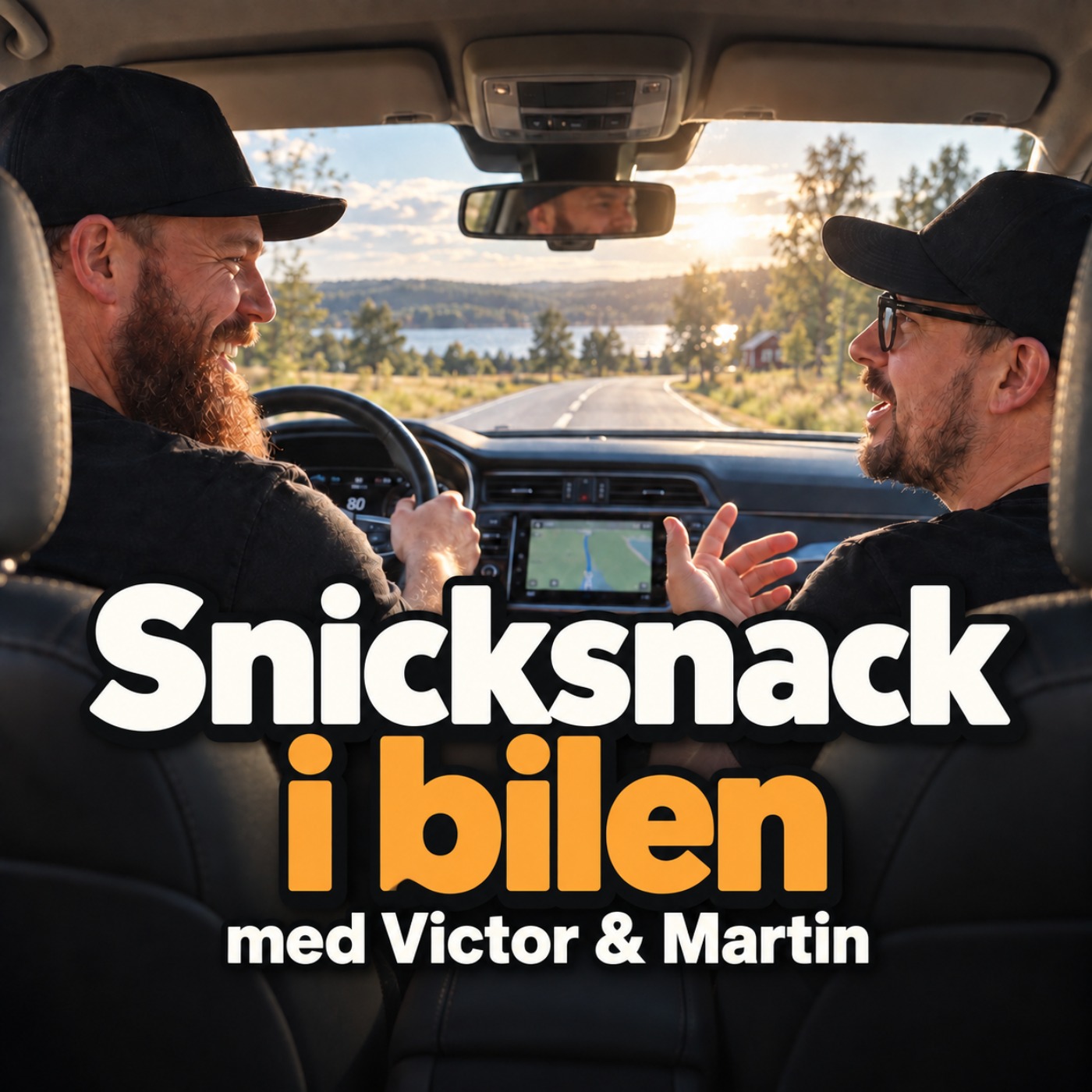 Artwork for Snicksnack i bilen med Victor & Martin