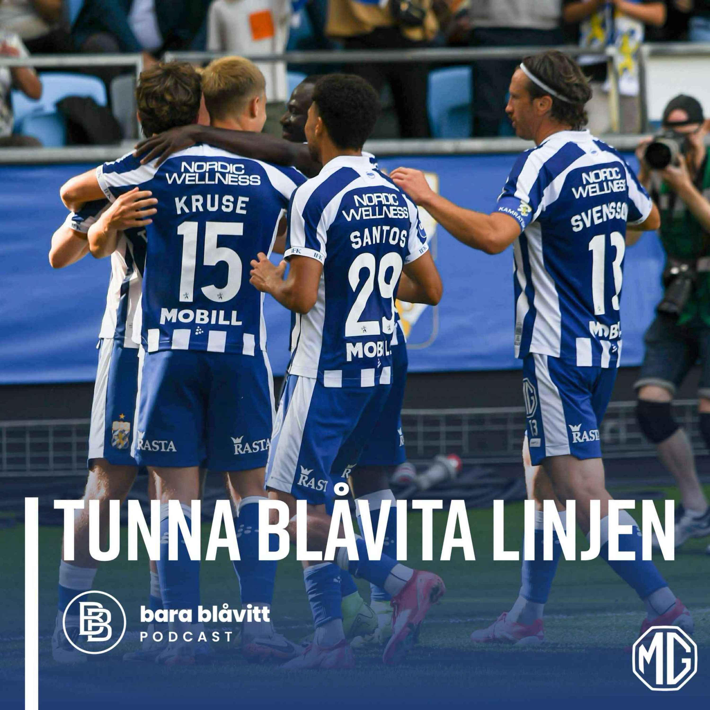 669. Tunna blåvita linjen