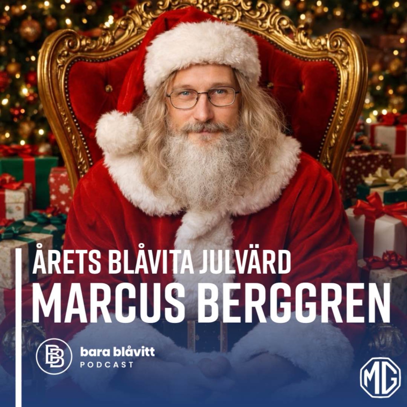 709. Årets Blåvita Julvärd Marcus Berggren