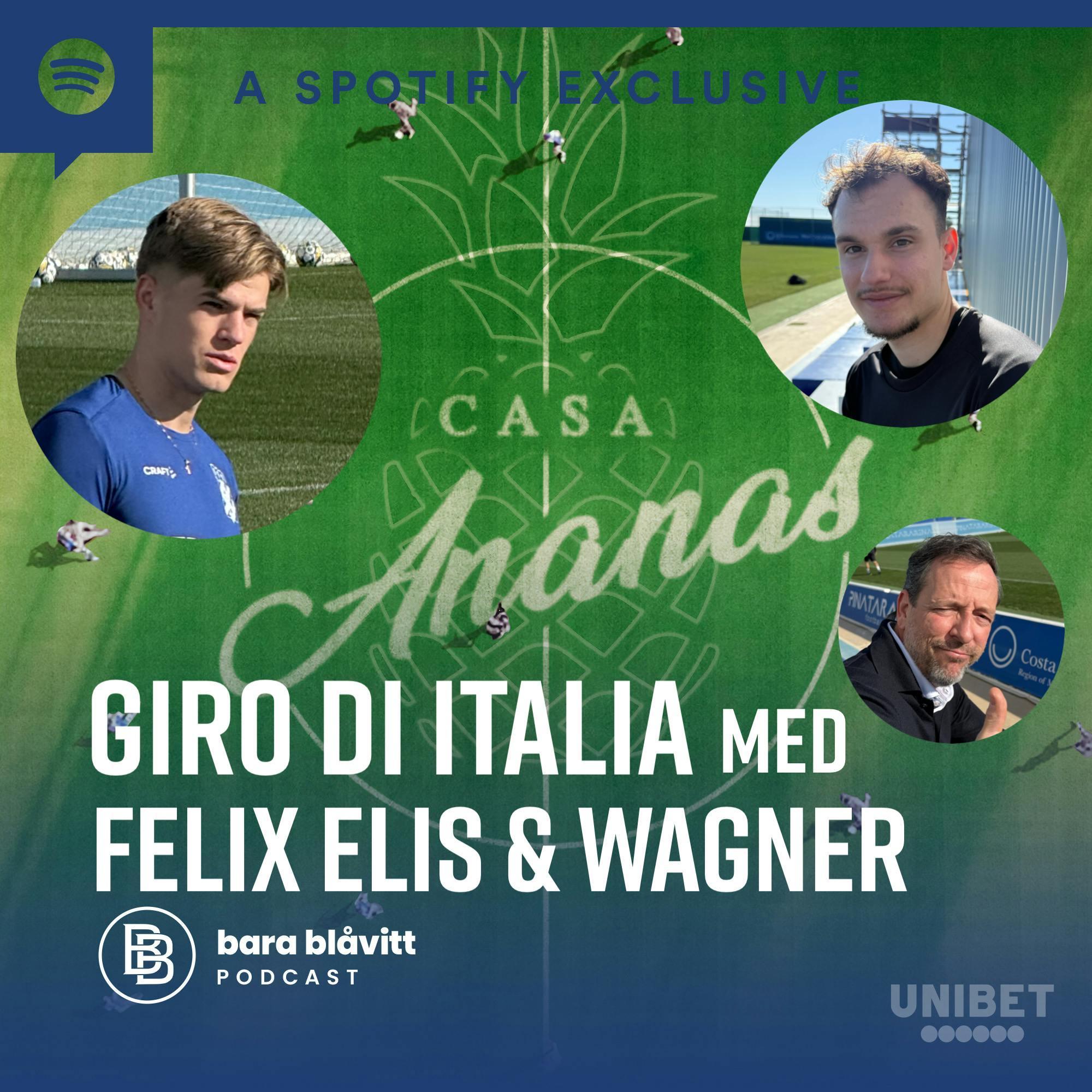 582. Casa Ananas Giro di Italia med Felix Elis & Wagner