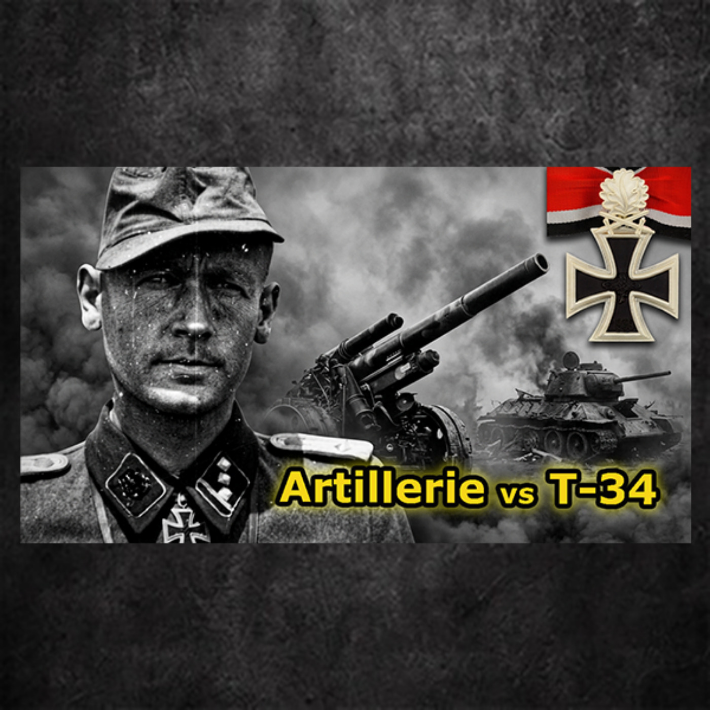Mit Artillerie gegen T-34 Panzer im direkten Feuerkampf - WW2 episode artwork