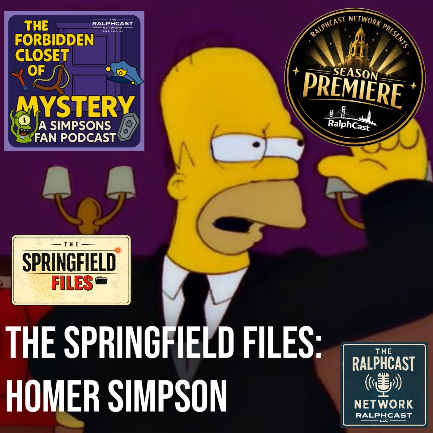 The Springfield Files: Homer Simpson episode artwork