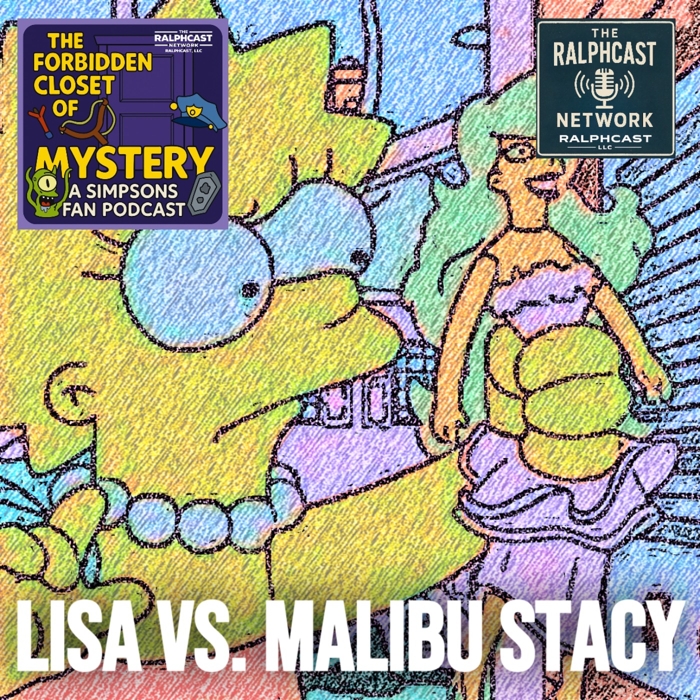 Lisa Vs. Malibu Stacy episode artwork