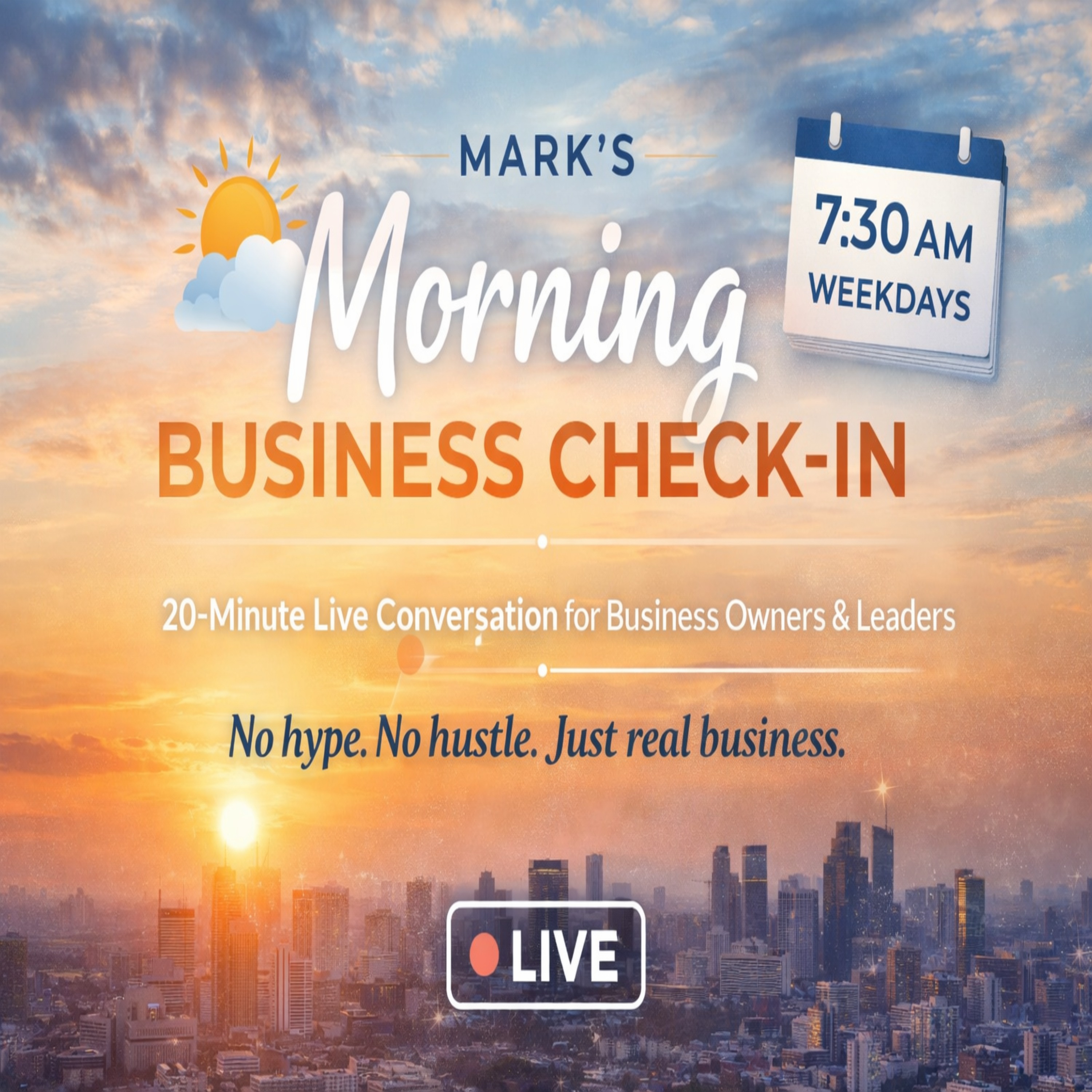 Marks Morning Business Show February 19th 2026 episode artwork