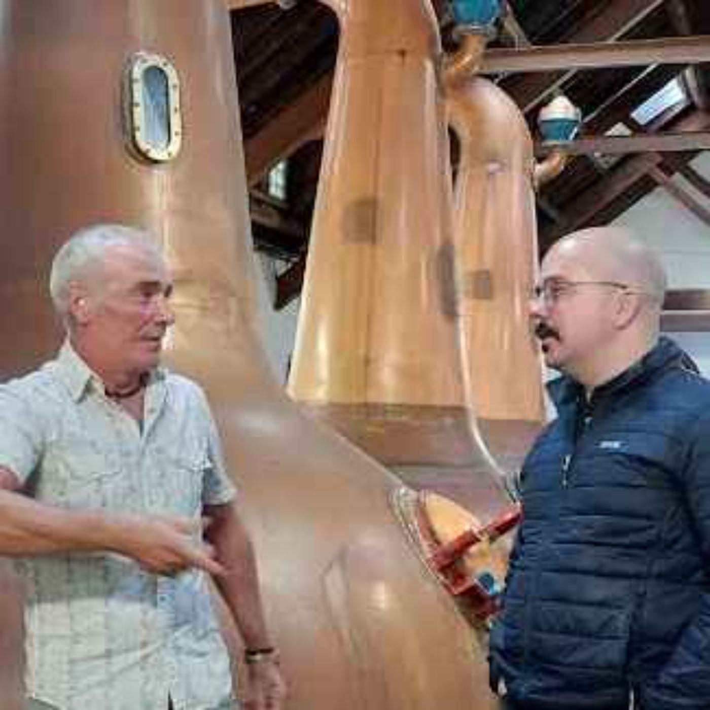 On location at Benriach distillery