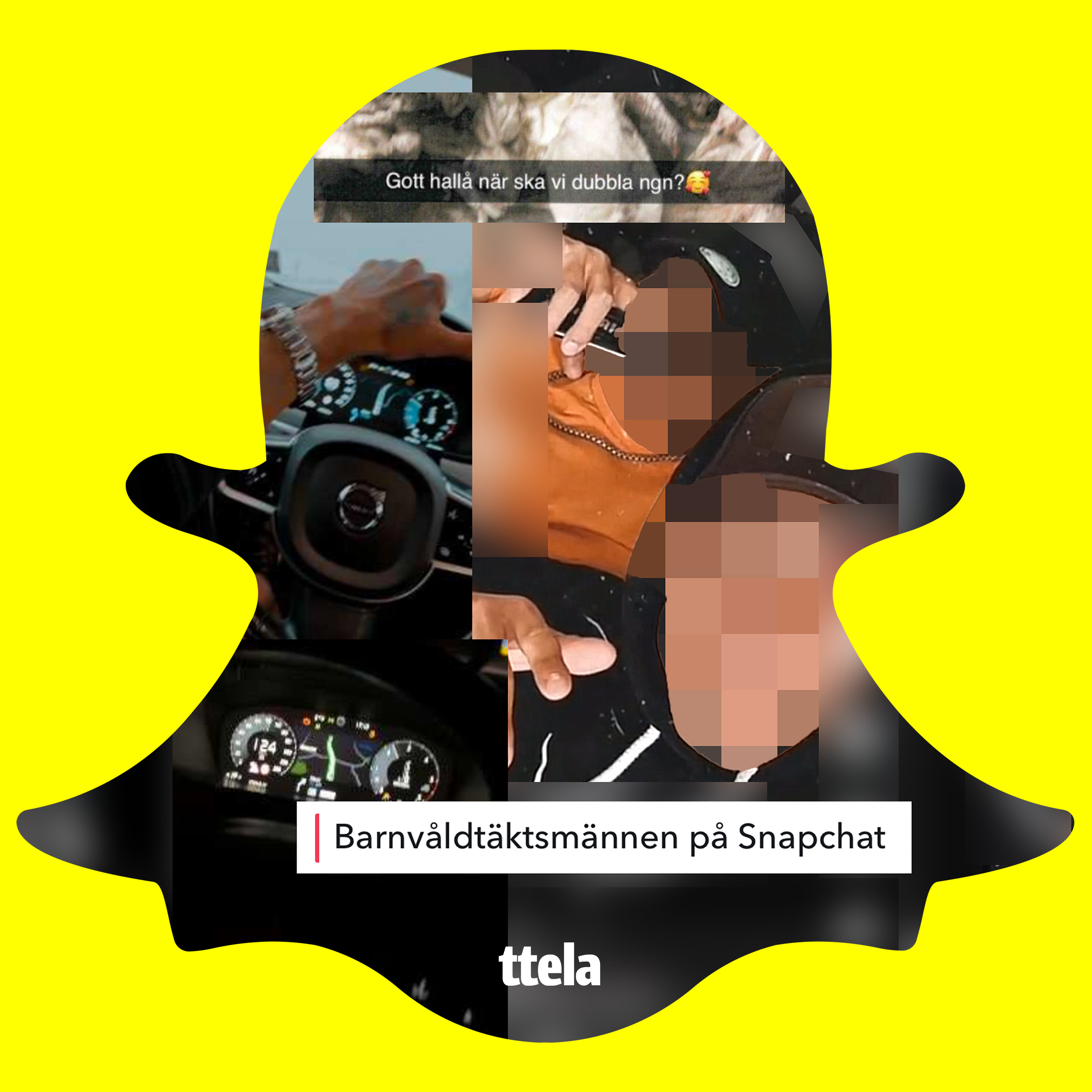 Barnvåldtäktsmännen på Snapchat