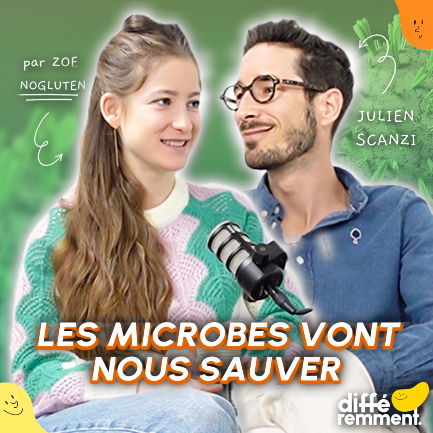 Différemment avec Zoe Nogluten - #20  La vérité sur les FODMAPs, le microbiote et ce qu’on fait (souvent) de travers – avec Dr Julien Scanzi (gastro-entérologue)