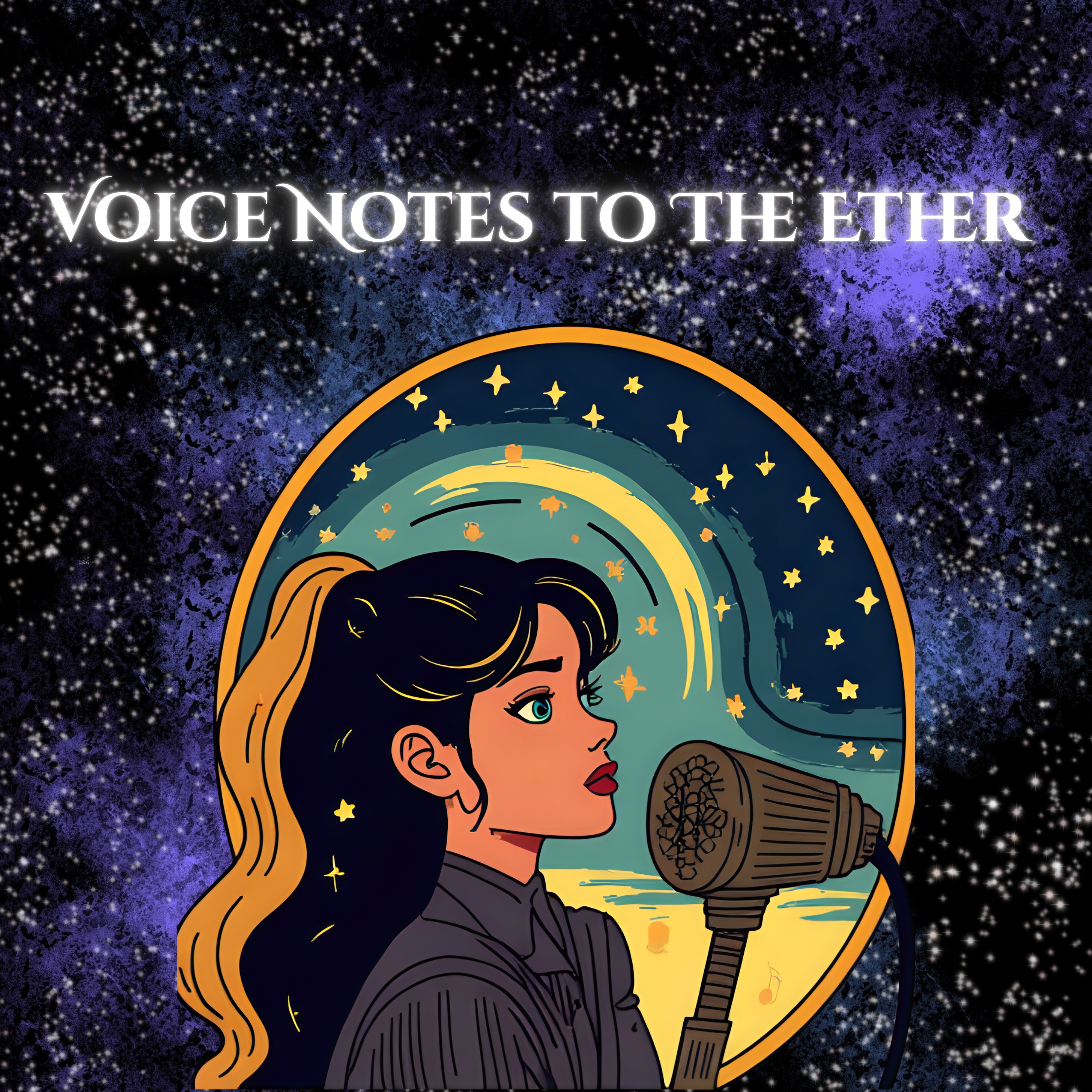Voice Notes to The Ether podcast artwork