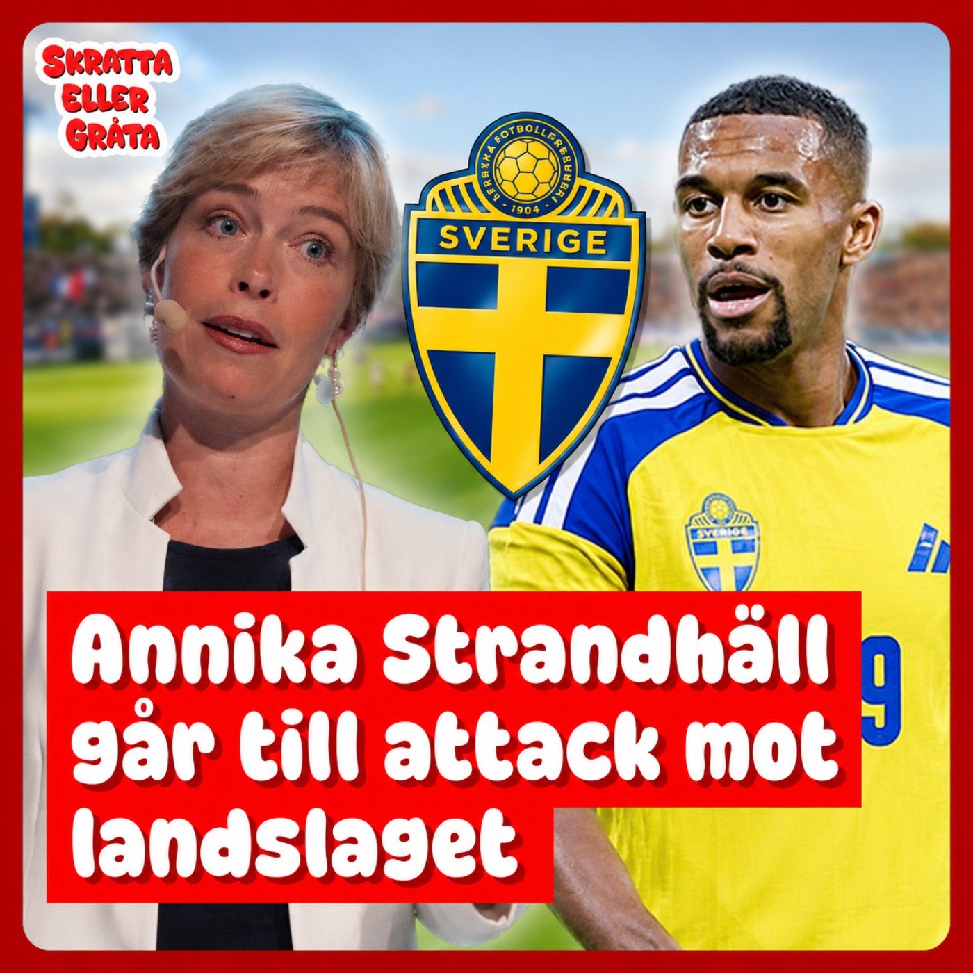 Strandhälls attack mot svenska landslaget episode artwork