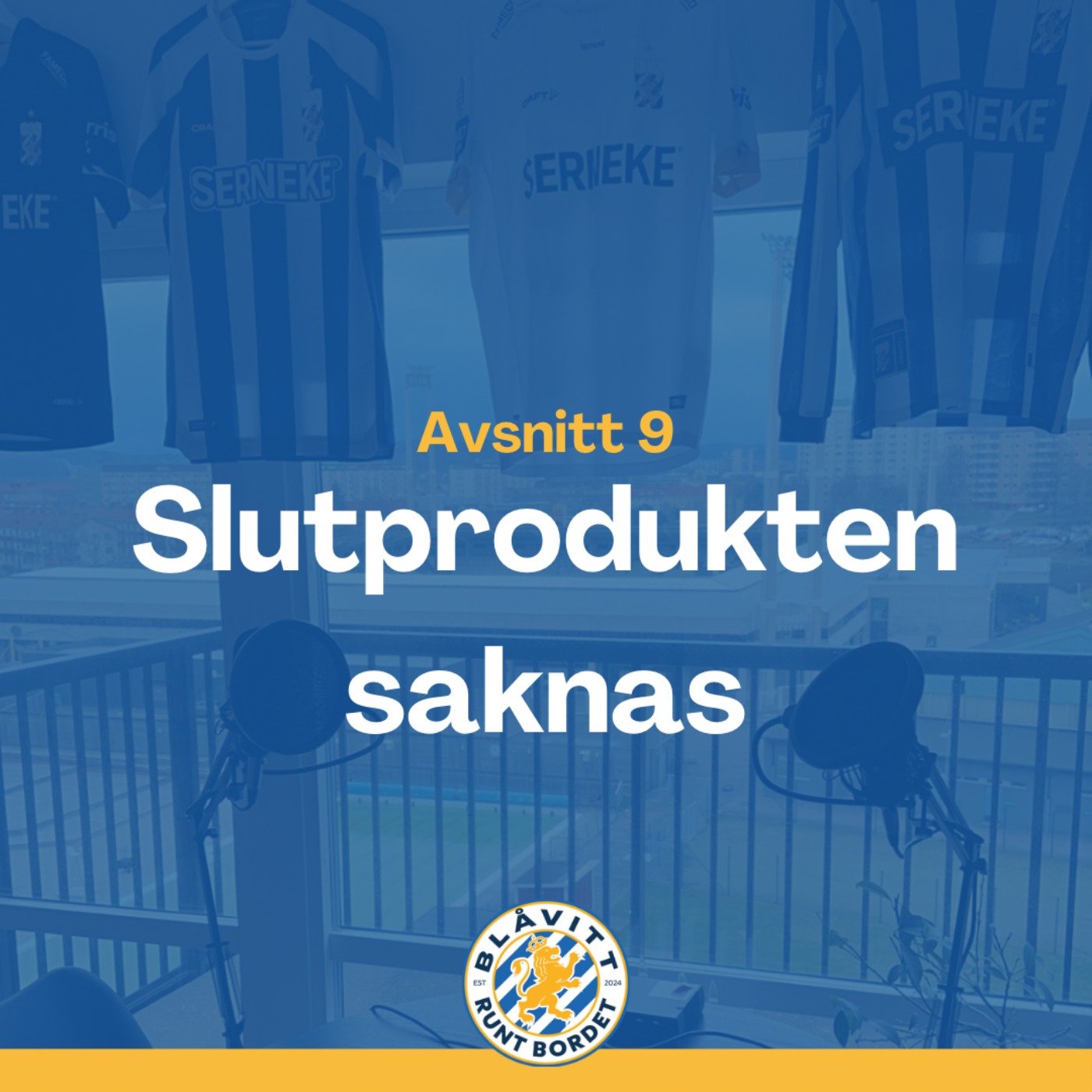 Blåvitt Runt Bordet